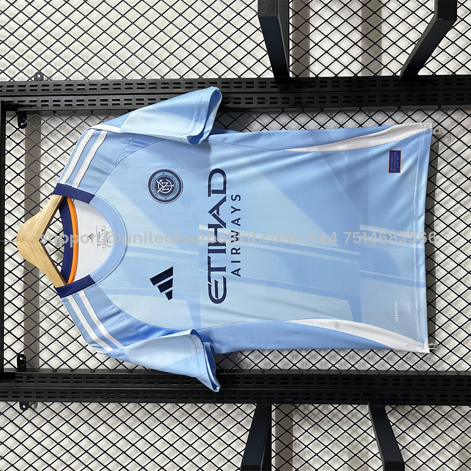 Unitedfootballkit.com | New York City 2025 Home Jersey - Fans Version -Customize Name, Number and Patch | Worldwide Shipping