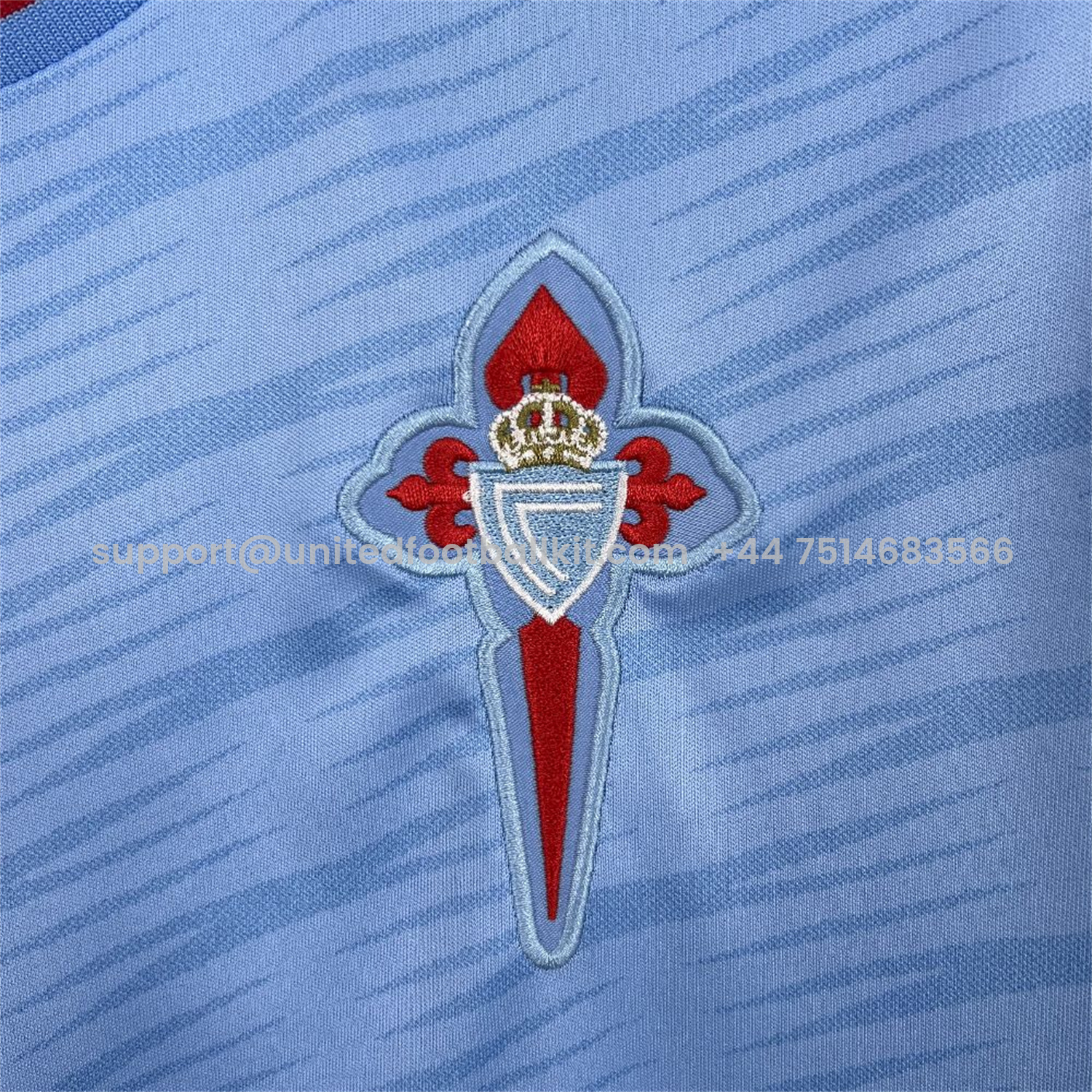 Unitedfootballkit.com | Celta Vigo 25-26 Home Jersey - Fans Version -Customize Name, Number and Patch | Worldwide Shipping