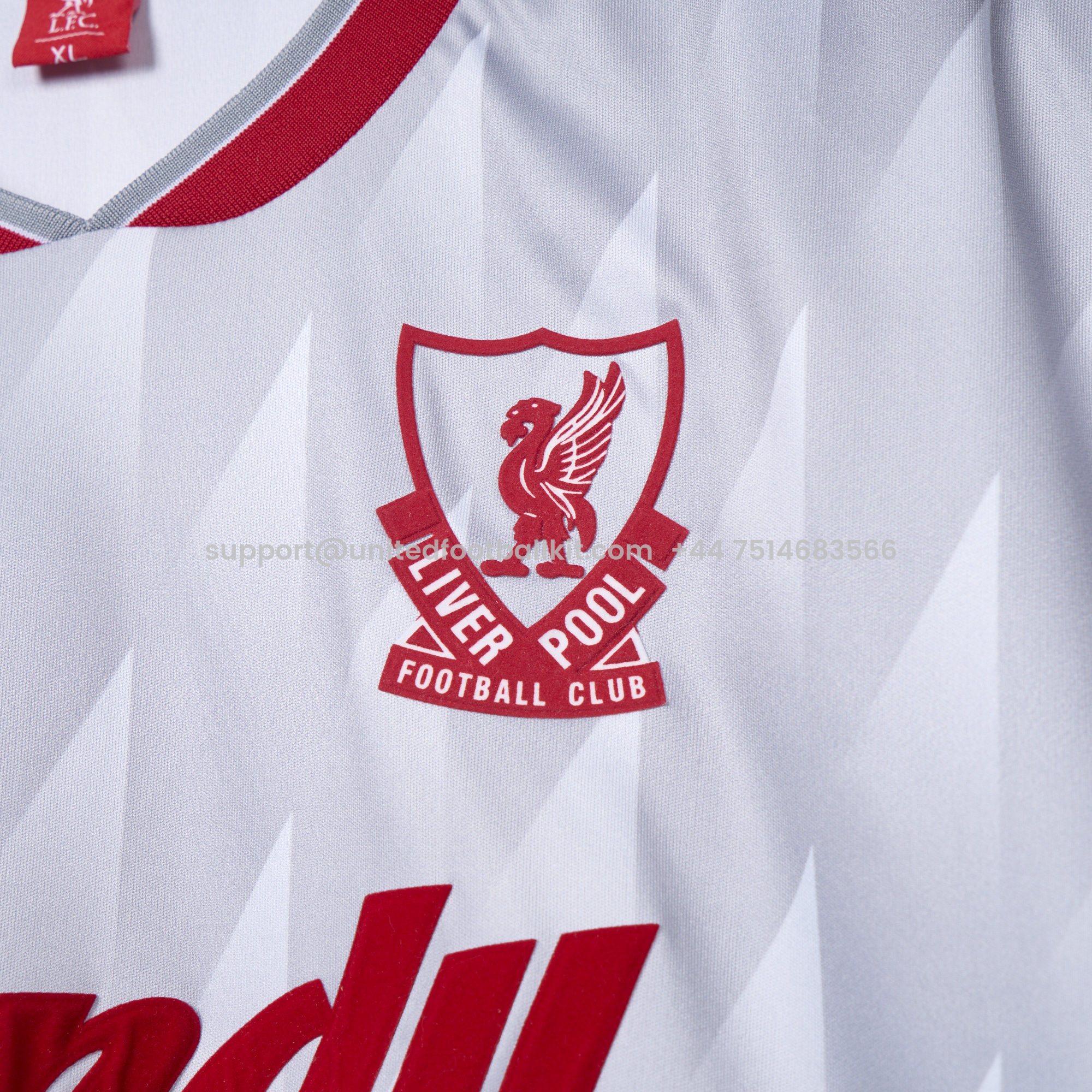Unitedfootballkit.com | Retro Liver.pool 1989-91 Away Stadium Jersey -Customize Name, Number and Patch | Worldwide Shipping