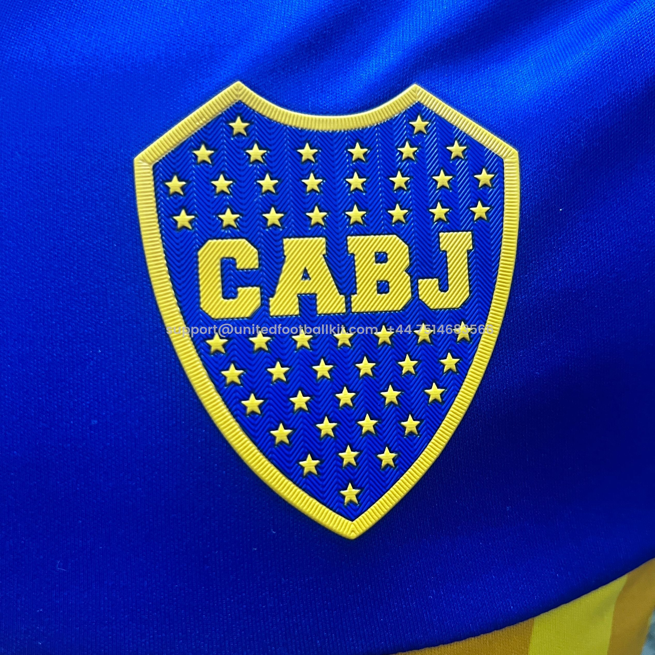 Unitedfootballkit.com | Boca Juniors 24-25 Home Stadium Jersey - Player Version -Customize Name, Number and Patch | Worldwide Shipping
