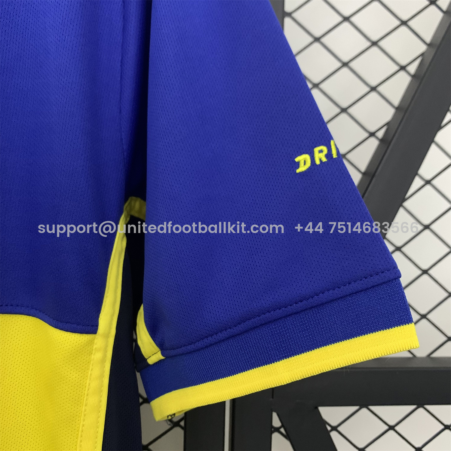 Unitedfootballkit.com | Retro Boca Juniors 2002-03 Home Jersey -Customize Name, Number and Patch | Worldwide Shipping