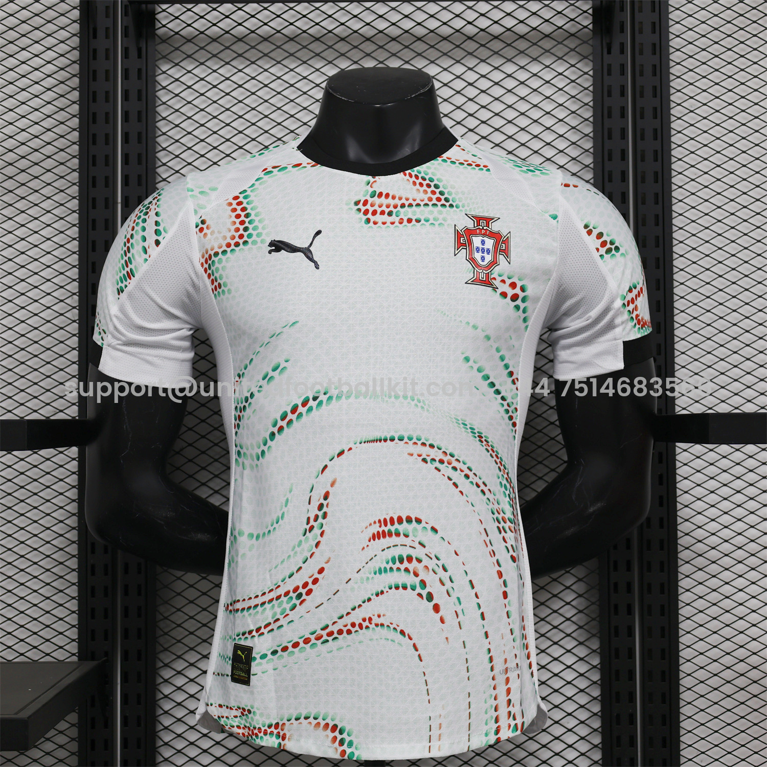 Unitedfootballkit.com | Portugal 2025-26 Away Jersey - Player Version -Customize Name, Number and Patch | Worldwide Shipping