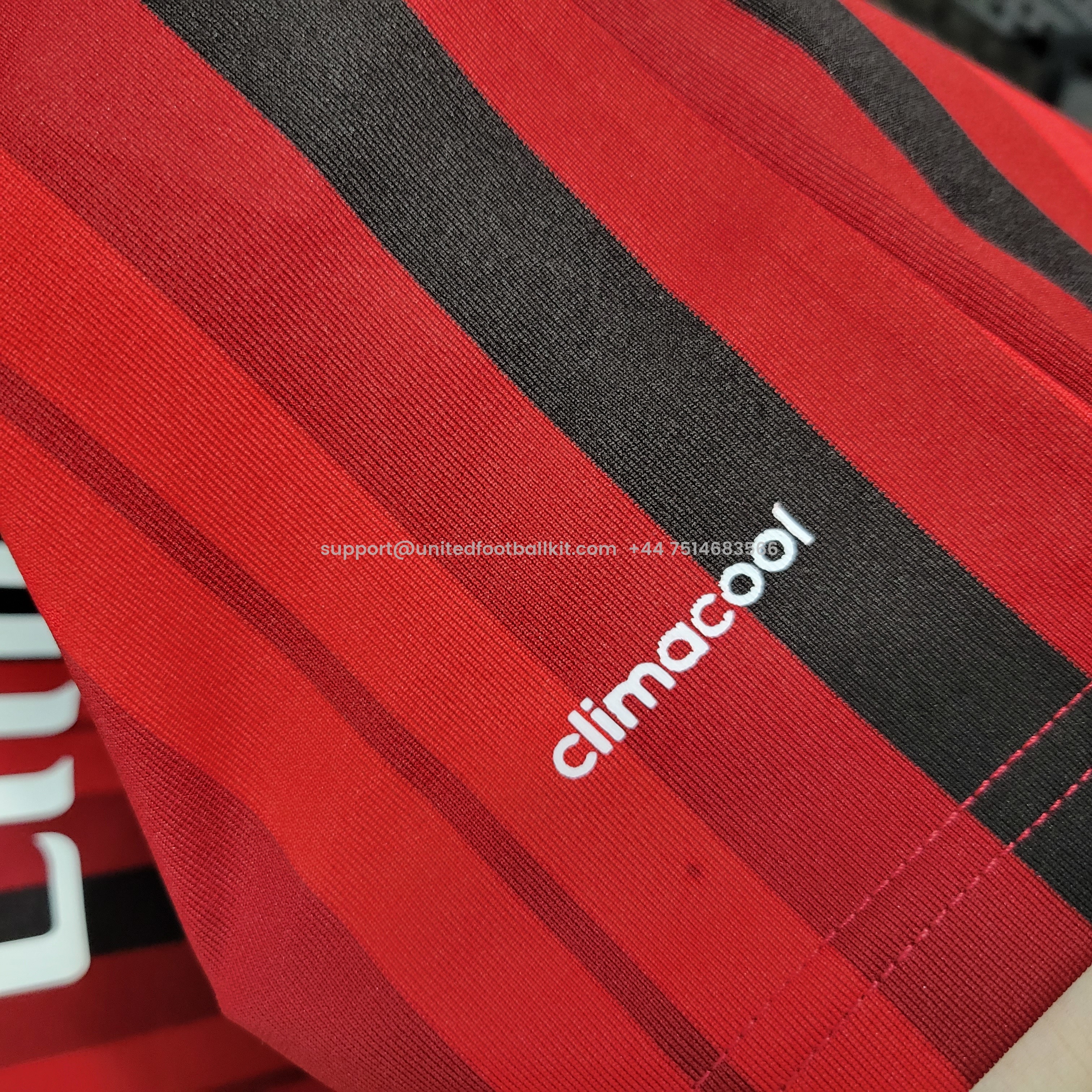 Unitedfootballkit.com | Retro AC Milan 2014-15 Home Stadium Jersey -Customize Name, Number and Patch | Worldwide Shipping
