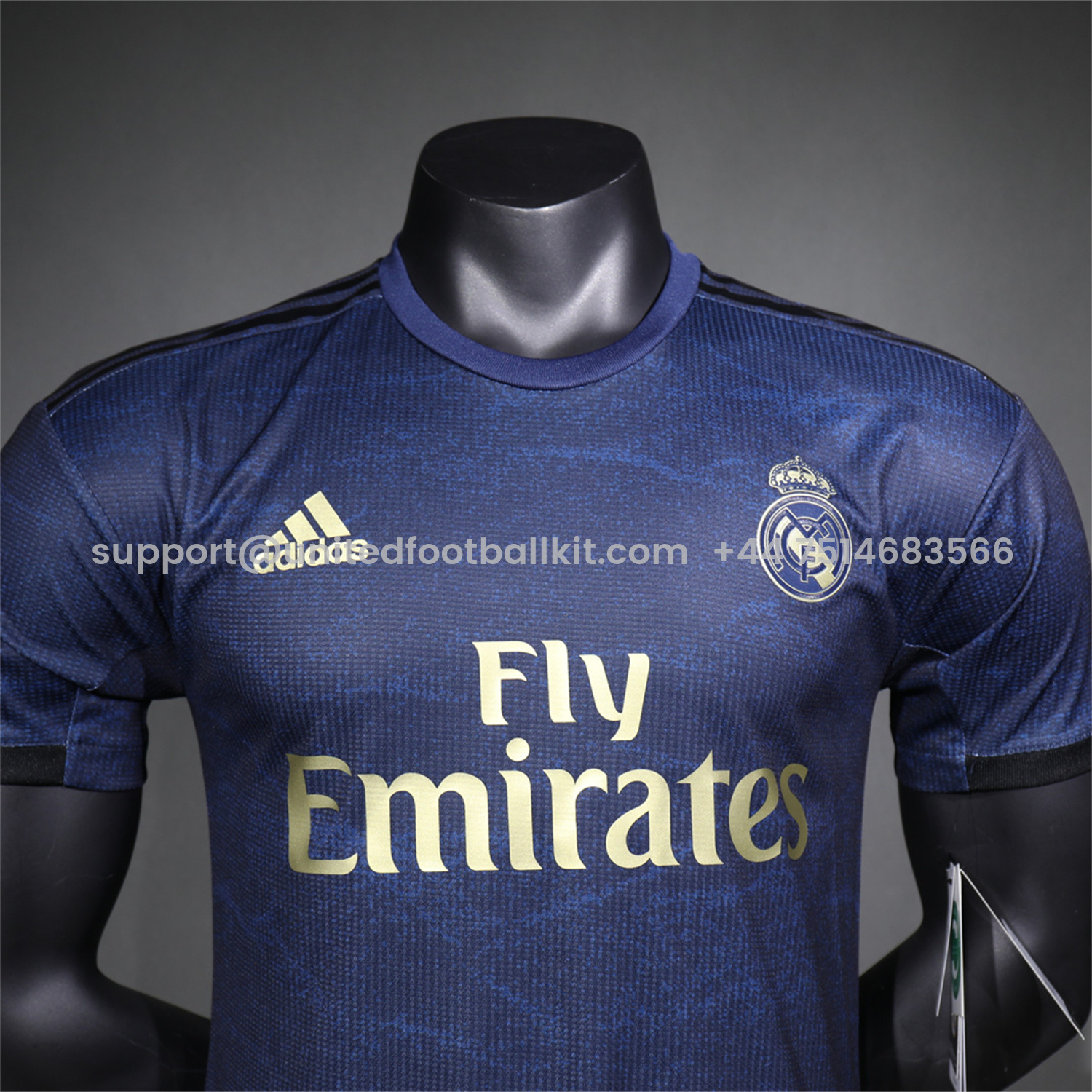Unitedfootballkit.com | Retro Real Madrid 2019-20 Away Jersey - Player Version -Customize Name, Number and Patch | Worldwide Shipping