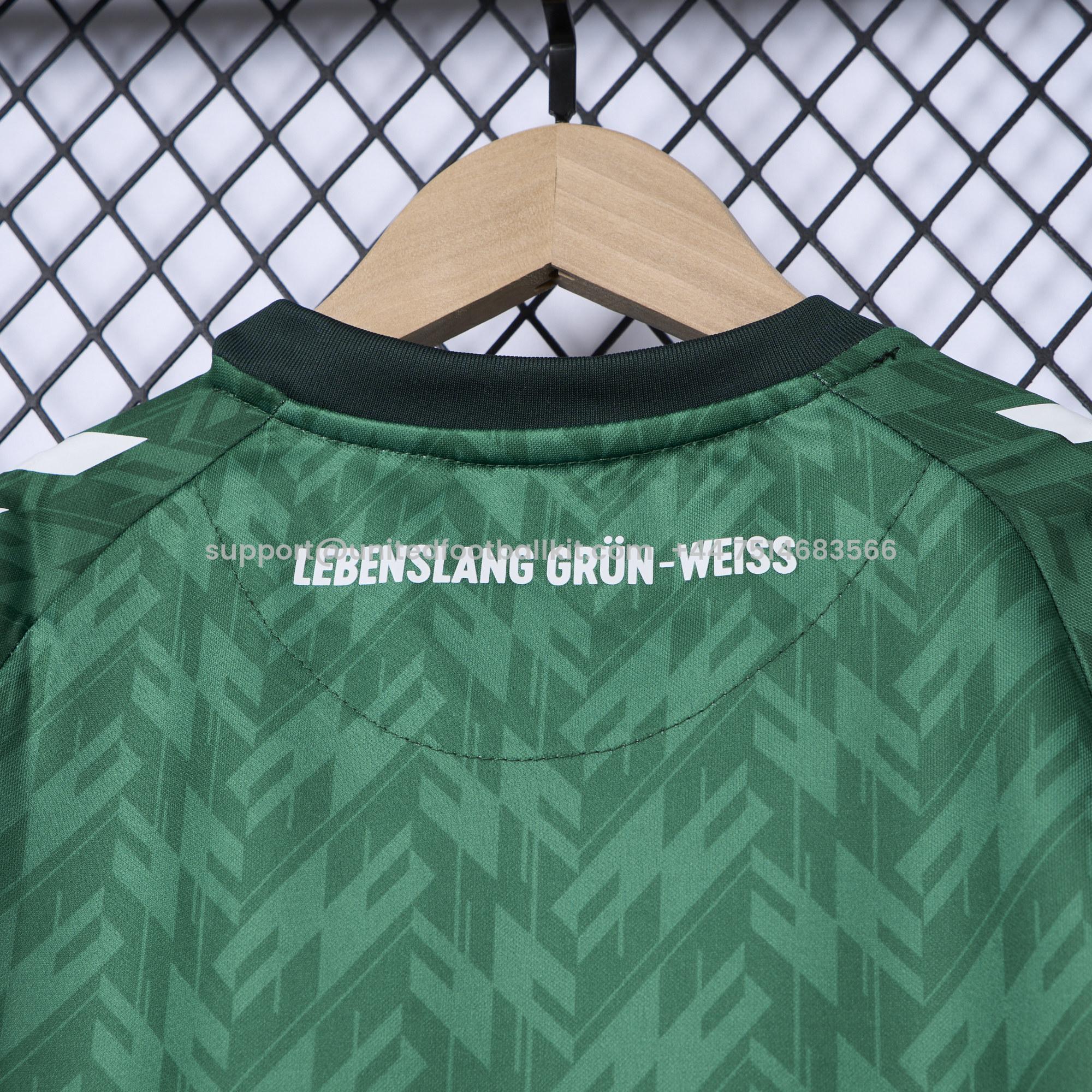 Unitedfootballkit.com | Werder Bremen 24-25 Home Stadium Kids Kit -Customize Name, Number and Patch | Worldwide Shipping