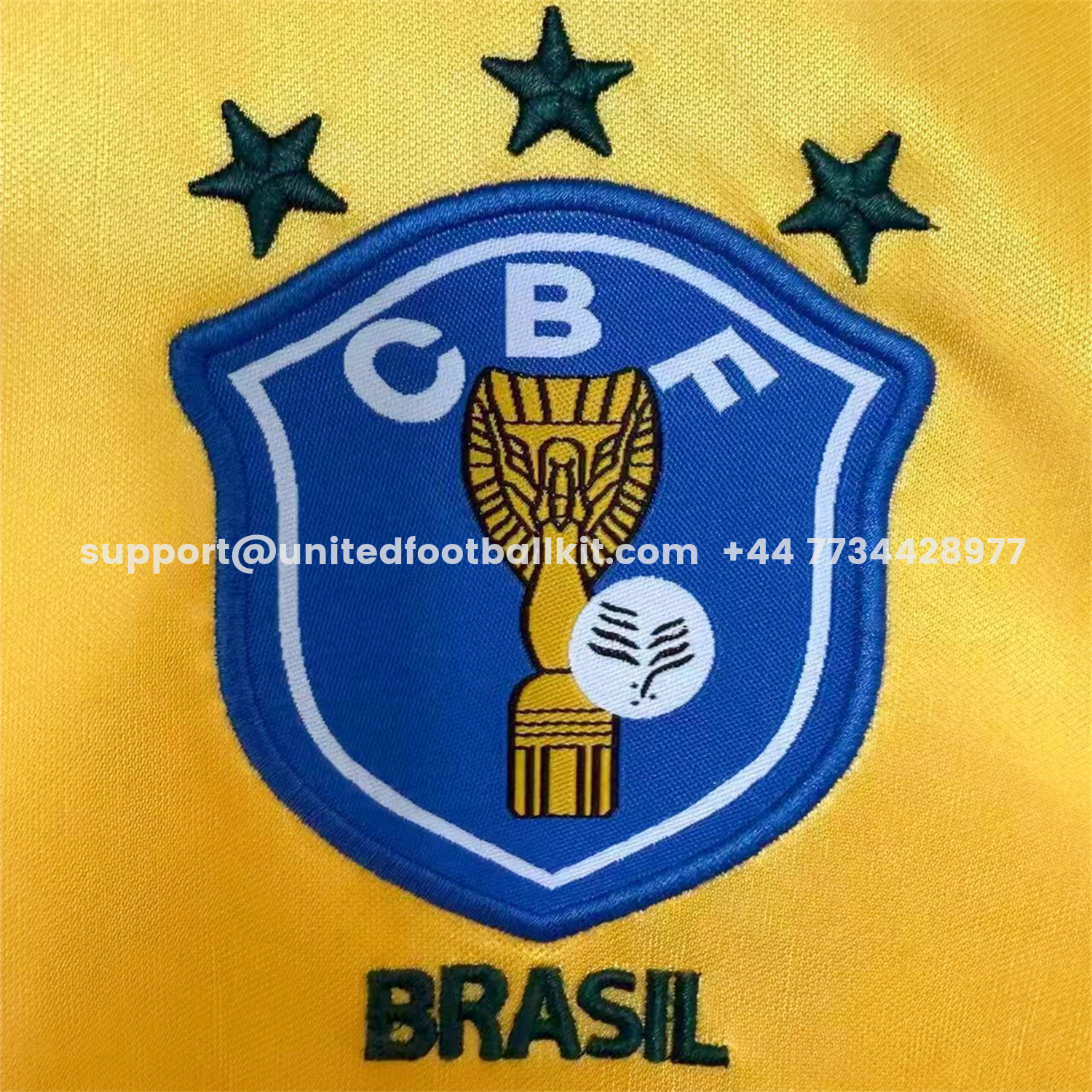 Unitedfootballkit.com | Retro Brazil 1988 Home Jersey -Customize Name, Number and Patch | Worldwide Shipping