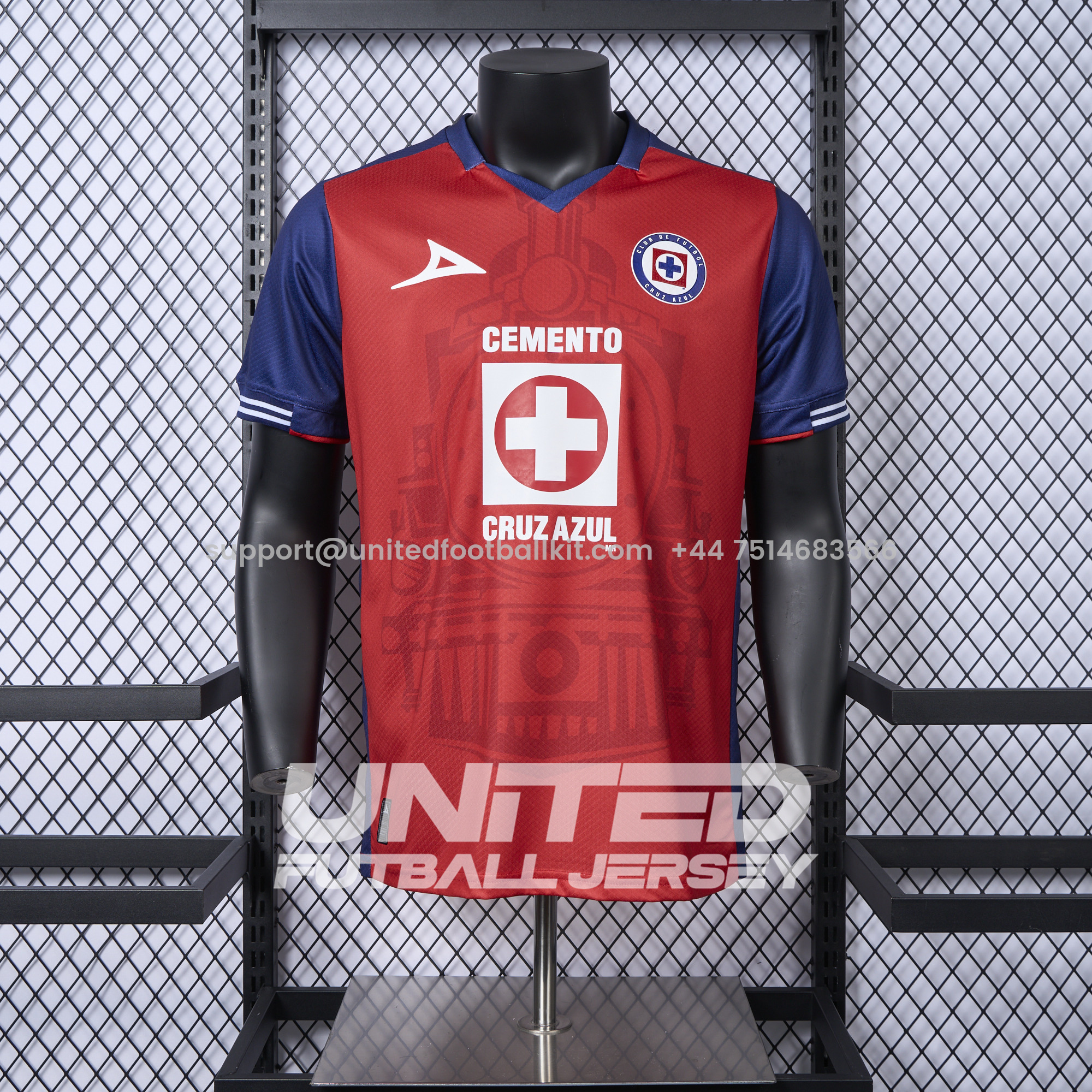 Unitedfootballkit.com | Cruz Azul 24-25 Third Jersey - Player Version -Customize Name, Number and Patch | Worldwide Shipping
