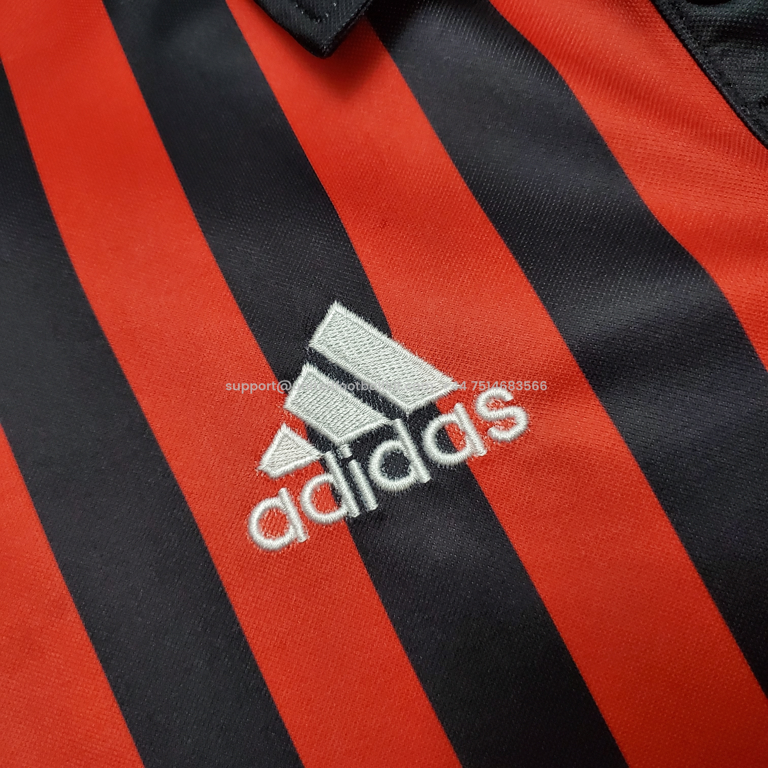 Unitedfootballkit.com | Retro AC Milan 99-00 Home Stadium Jersey -Customize Name, Number and Patch | Worldwide Shipping