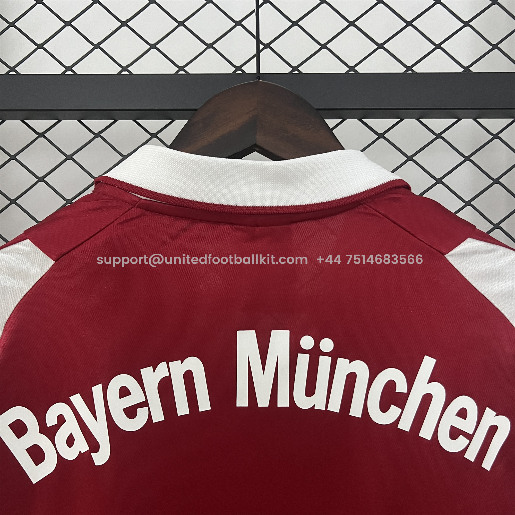 Unitedfootballkit.com | Retro Bayern Munich 2003-04 Home Jersey -Customize Name, Number and Patch | Worldwide Shipping