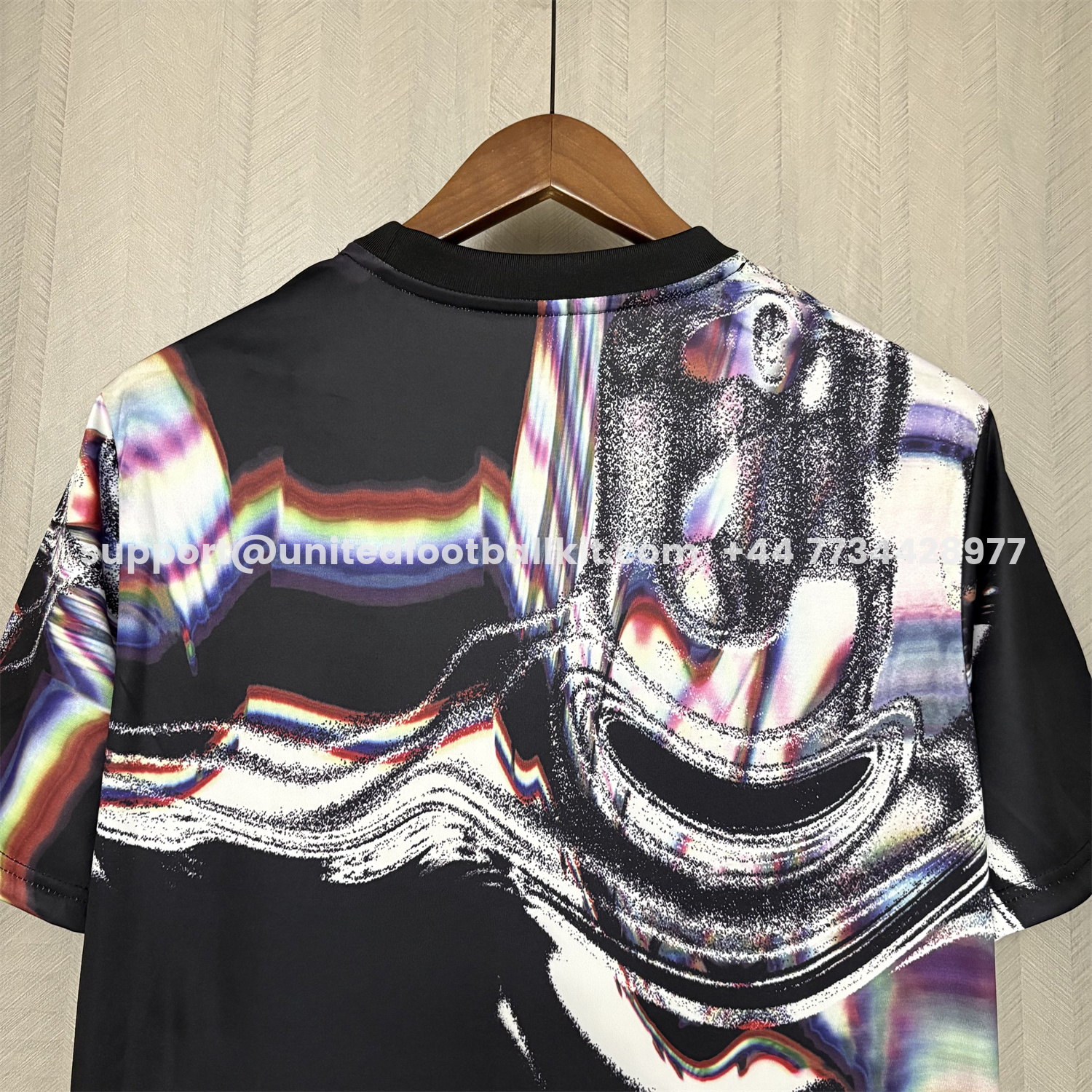 Unitedfootballkit.com | Manchester United 25-26 Ripples Black Special Jersey - Fans Version -Customize Name, Number and Patch | Worldwide Shipping