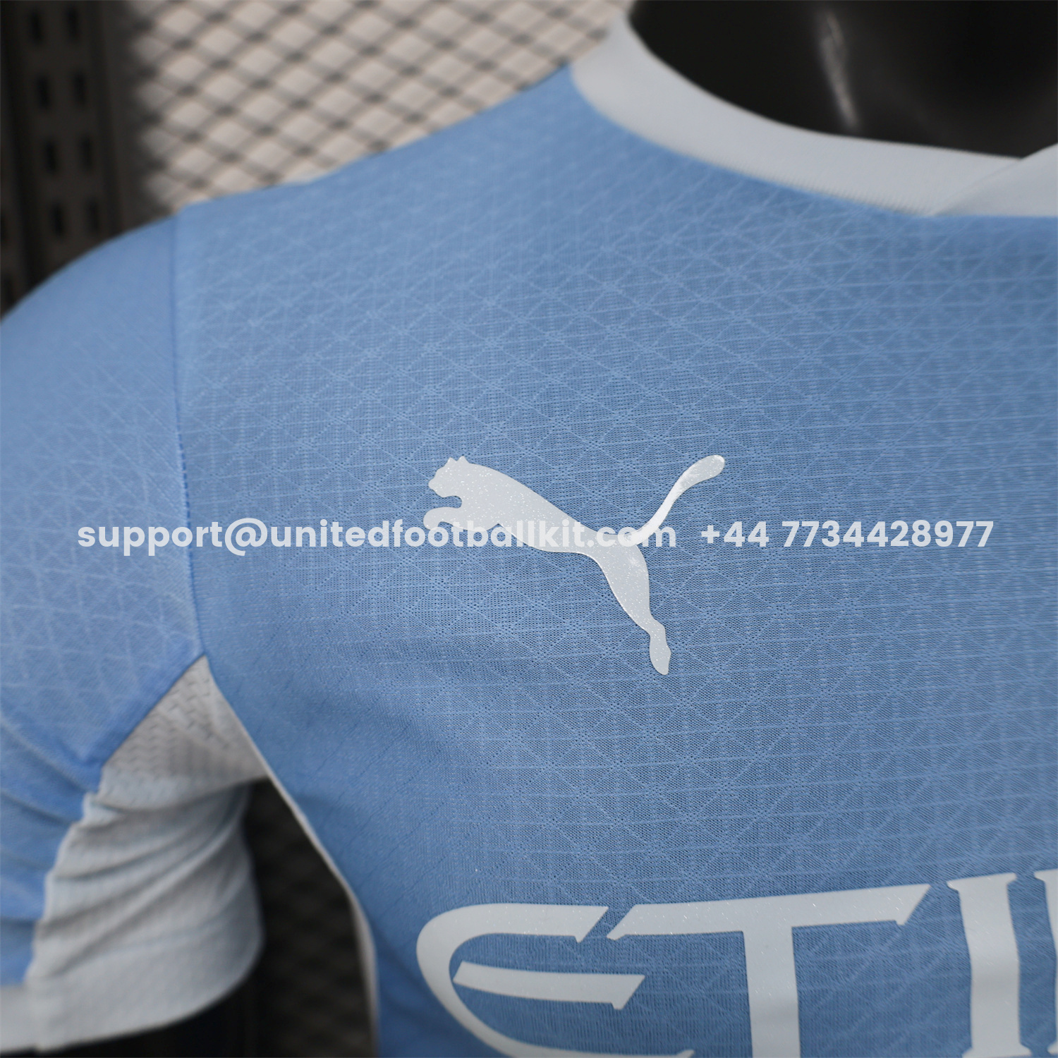Unitedfootballkit.com | Manchester City 26-27 Home Jersey - Player Version -Customize Name, Number and Patch | Worldwide Shipping