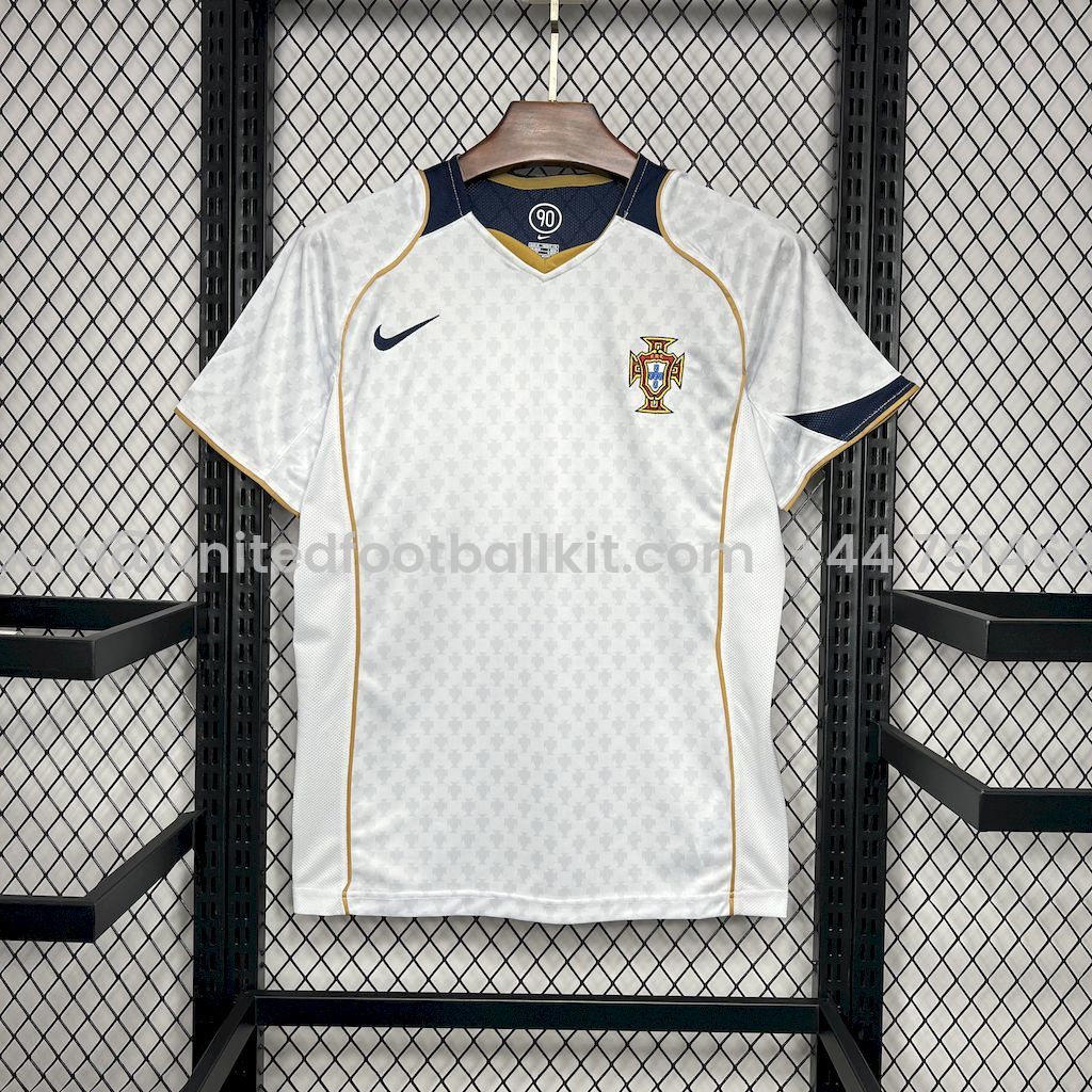 Unitedfootballkit.com | Retro Portugal 2004 Away Jersey -Customize Name, Number and Patch | Worldwide Shipping