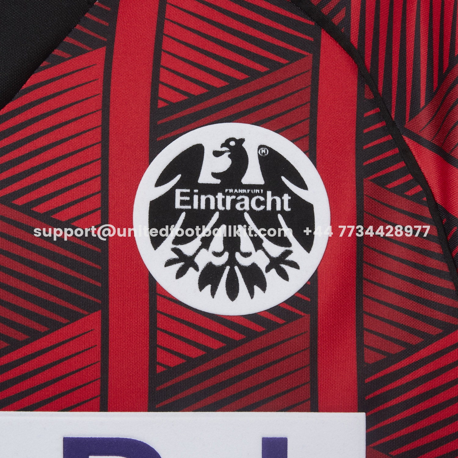 Unitedfootballkit.com | Retro Frankfurt 1995-96 Home Jersey -Customize Name, Number and Patch | Worldwide Shipping