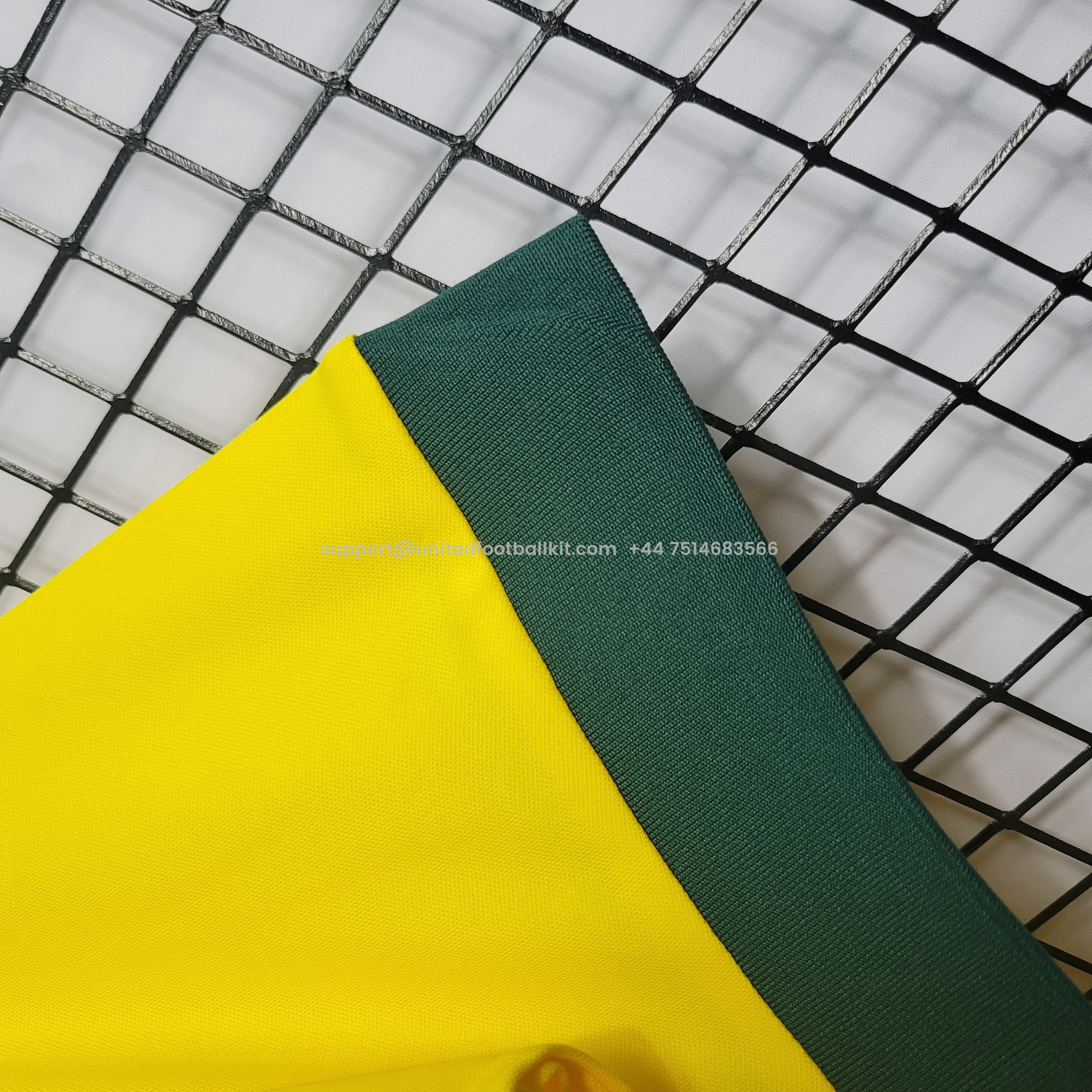Unitedfootballkit.com | Retro Brazil 1970 Home Stadium Jersey -Customize Name, Number and Patch | Worldwide Shipping