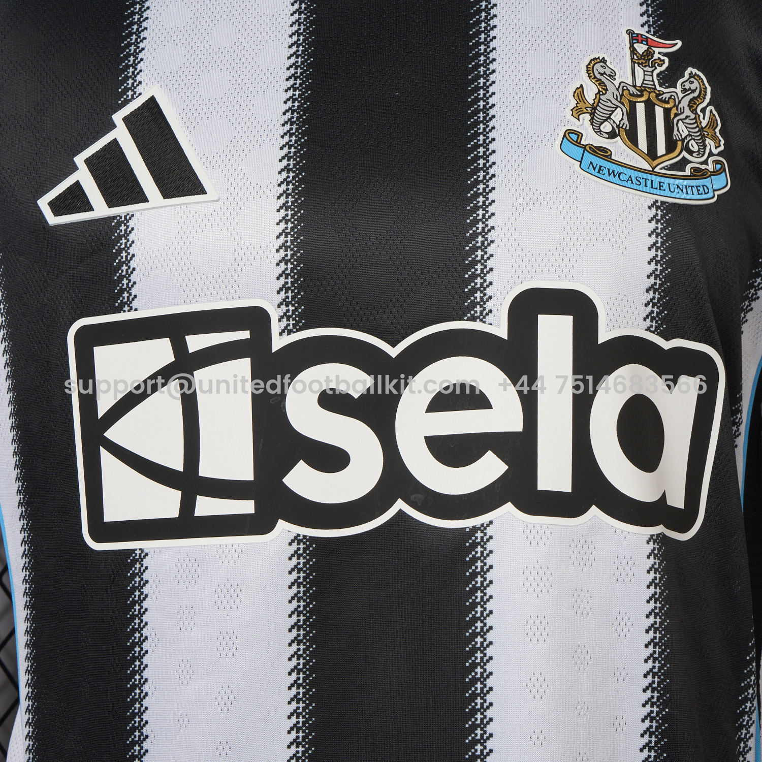 Unitedfootballkit.com | Newcastle United 25-26 Home Jersey - Player Version -Customize Name, Number and Patch | Worldwide Shipping