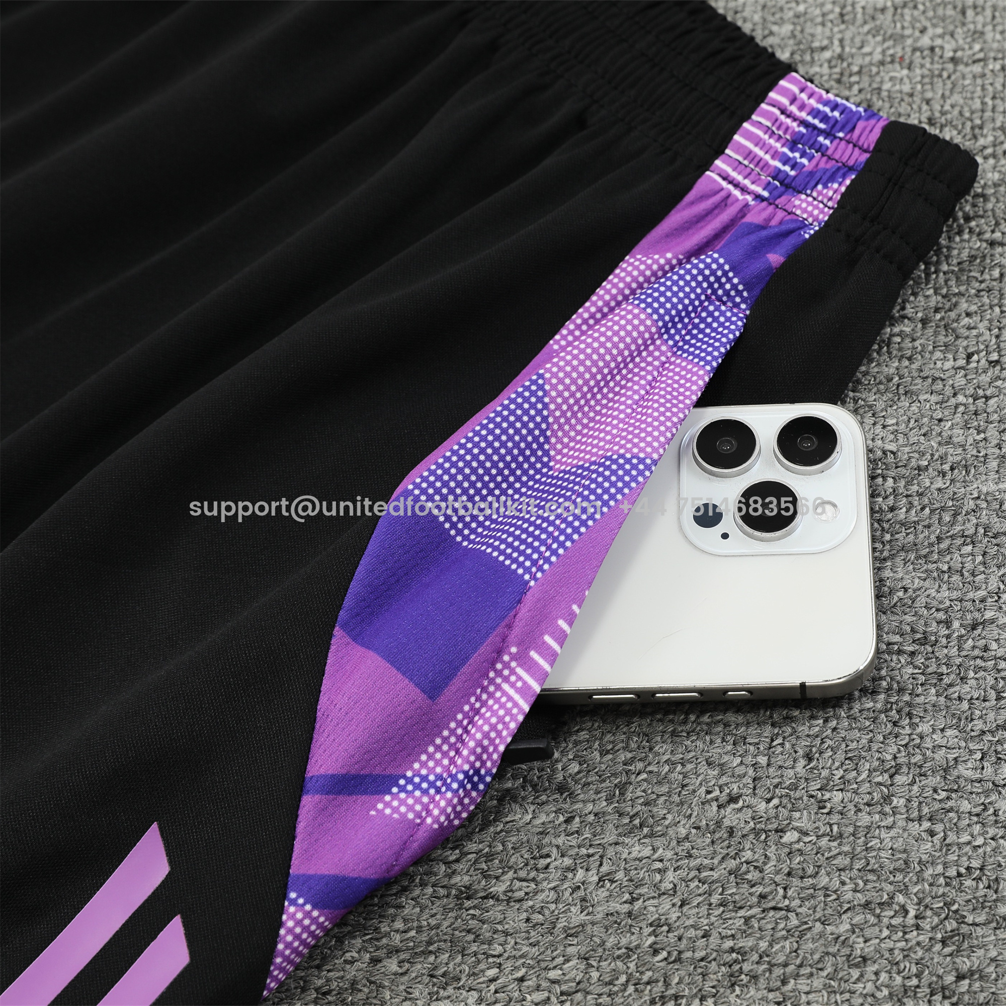 Unitedfootballkit.com | Germany 24-25 Training Vest Suit - Black -Customize Name, Number and Patch | Worldwide Shipping