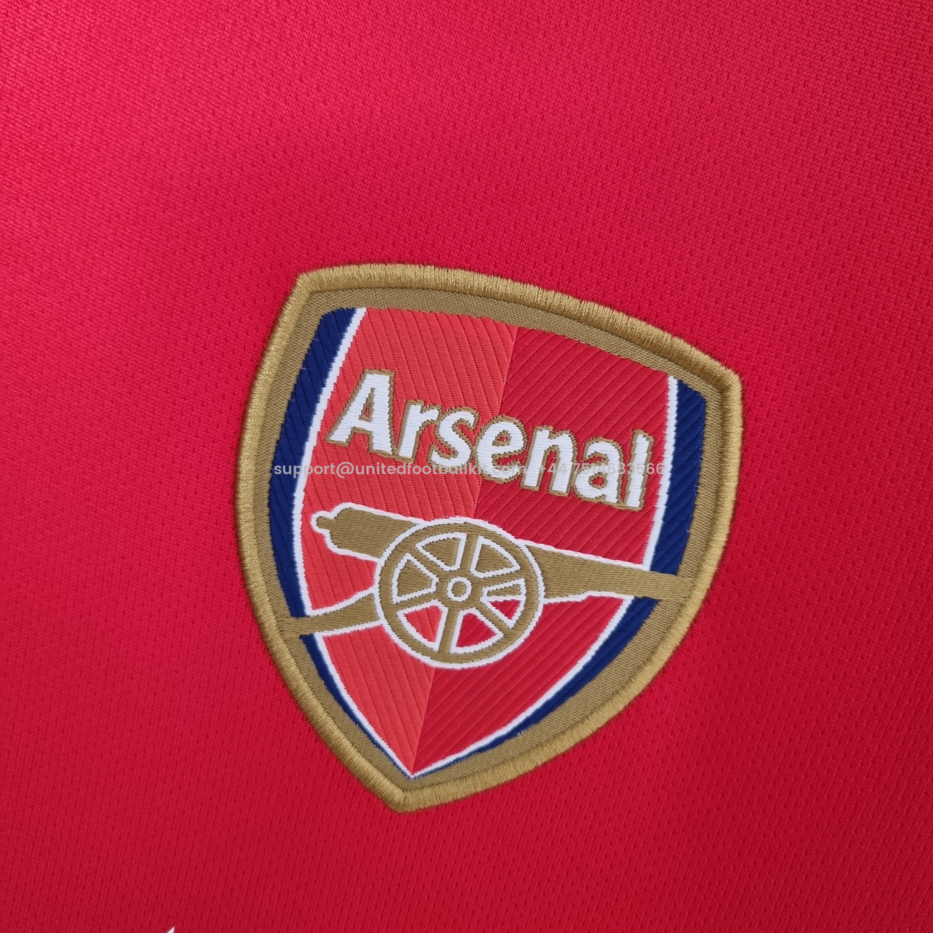 Unitedfootballkit.com | Retro Arsenal 2022-23 Home Jersey -Customize Name, Number and Patch | Worldwide Shipping