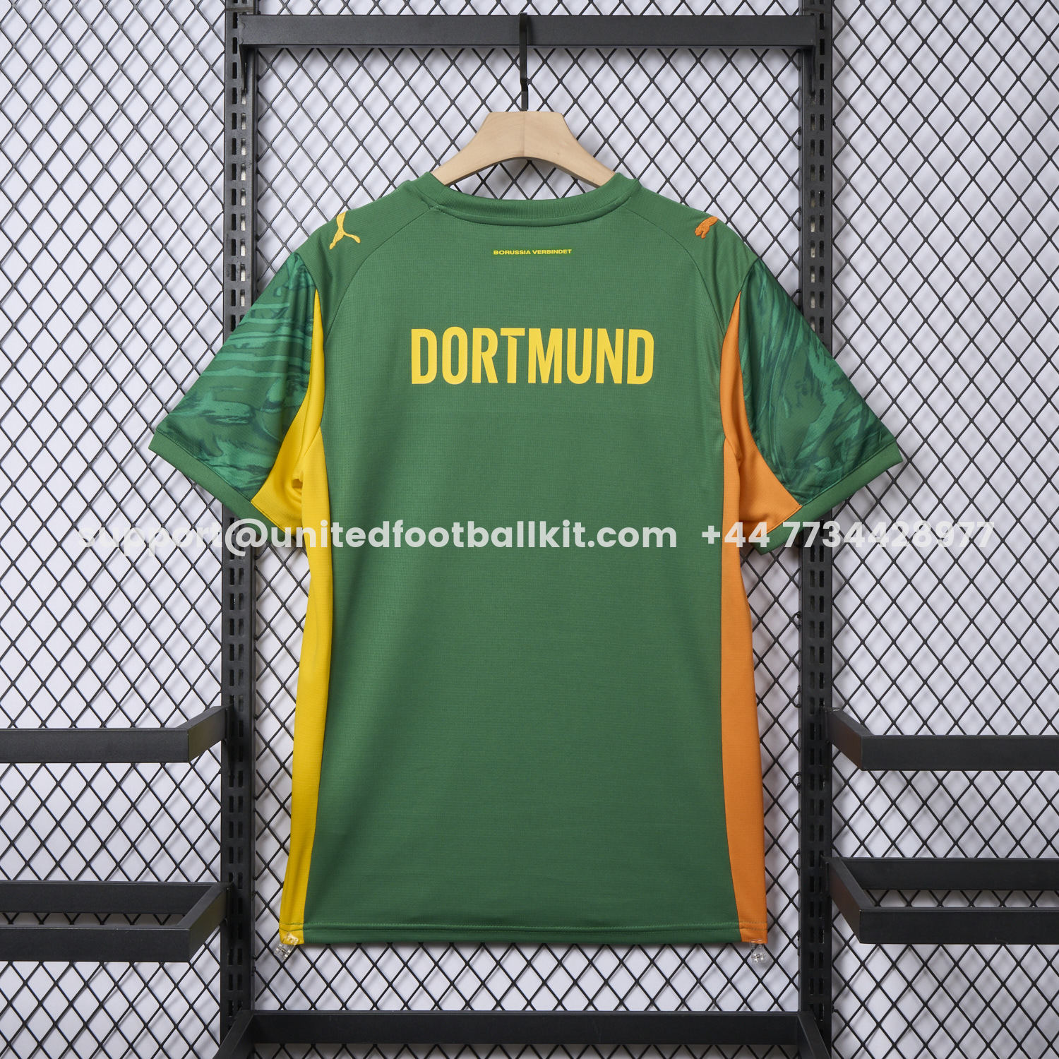 Unitedfootballkit.com | Dortmund 25-26 Green Goalkeeper Jersey - Fans Version -Customize Name, Number and Patch | Worldwide Shipping