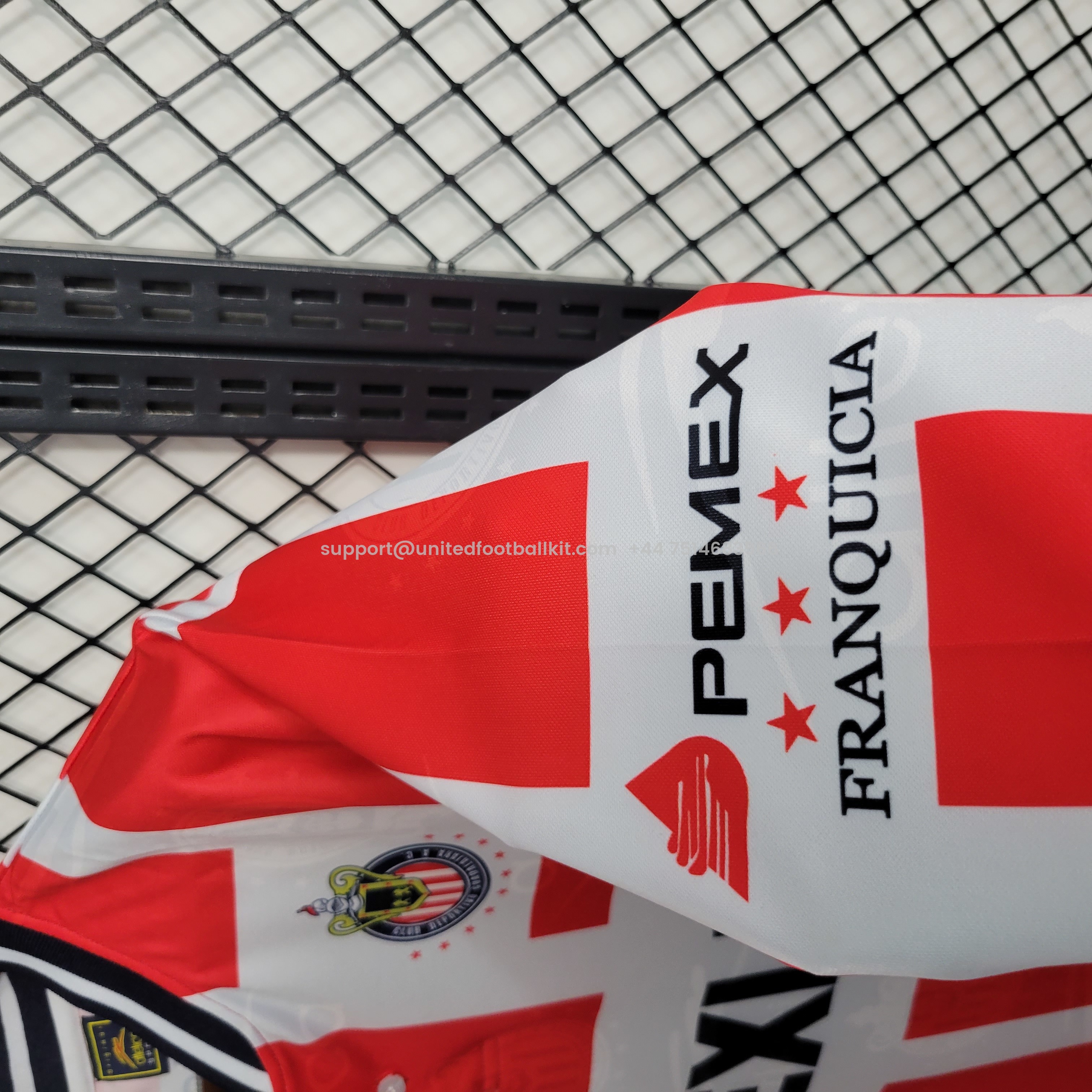 Unitedfootballkit.com | Retro Chivas de Guadalajara 94-95 Home Stadium Jersey -Customize Name, Number and Patch | Worldwide Shipping