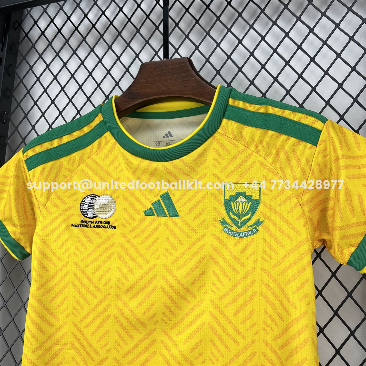 Unitedfootballkit.com | South Africa 2026 Home Kids Kit -Customize Name, Number and Patch | Worldwide Shipping