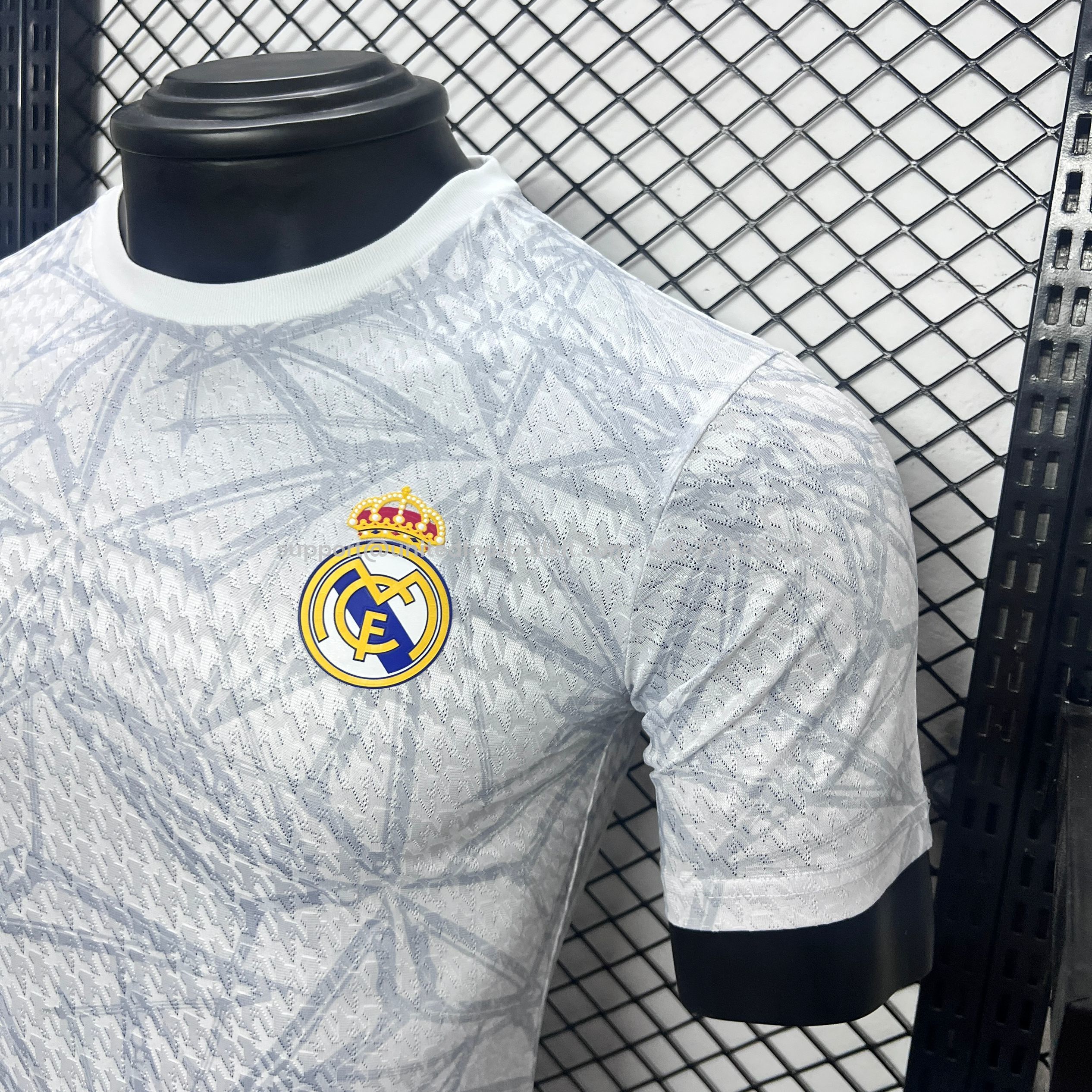 Unitedfootballkit.com | Real Madrid 24-25 Pre-Match Jersey - Player Version -Customize Name, Number and Patch | Worldwide Shipping