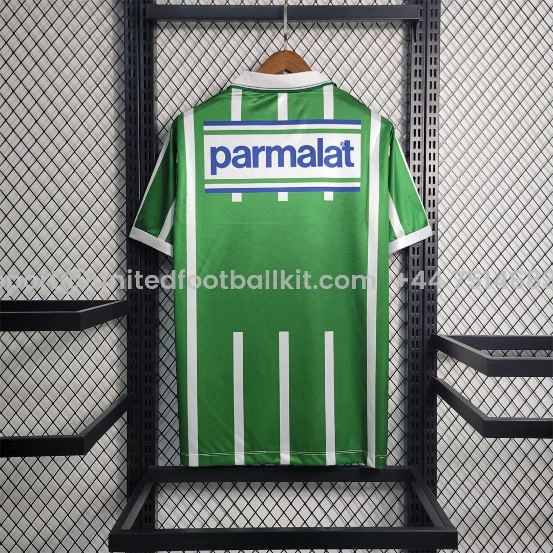 Unitedfootballkit.com | Retro Palmeiras 1992 Home Stadium Jersey -Customize Name, Number and Patch | Worldwide Shipping