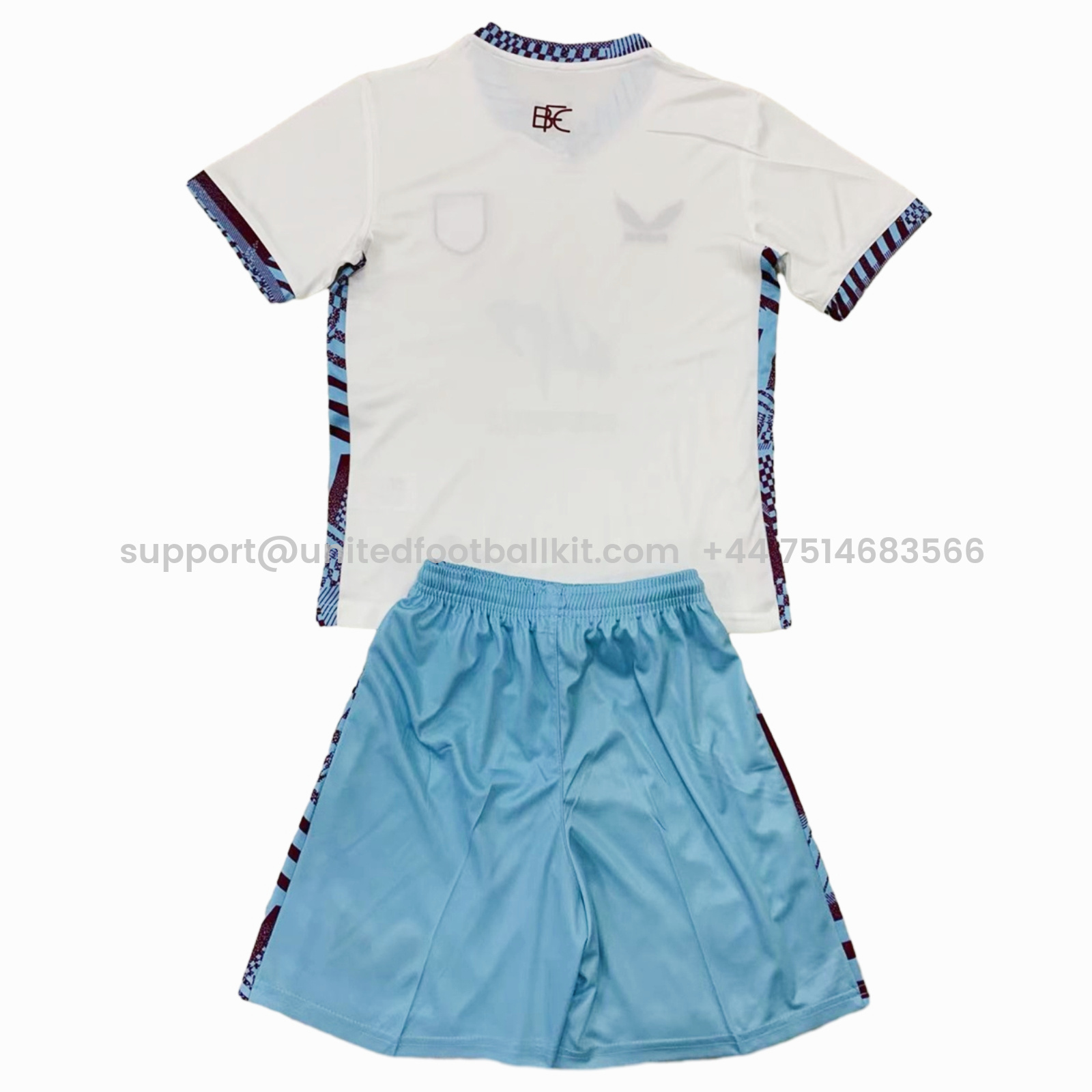 Unitedfootballkit.com | Burnley 24-25 Third Kids Kit -Customize Name, Number and Patch | Worldwide Shipping