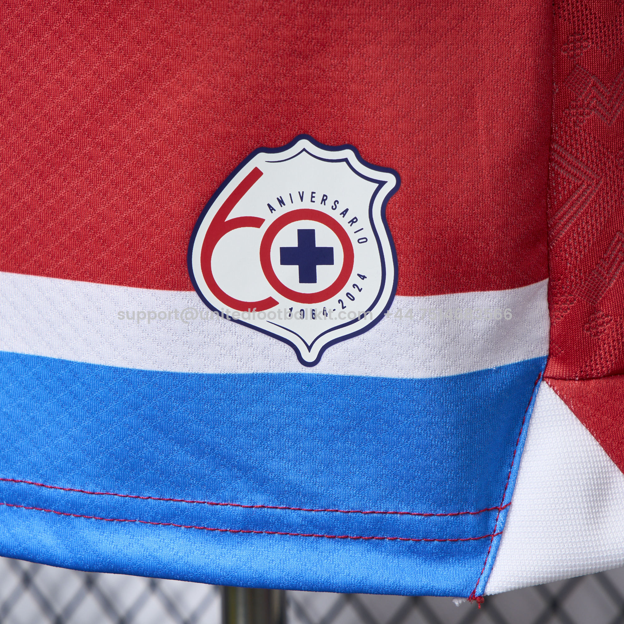 Unitedfootballkit.com | Cruz Azul 24-25 Red Goalkeeper Jersey - Player Version -Customize Name, Number and Patch | Worldwide Shipping