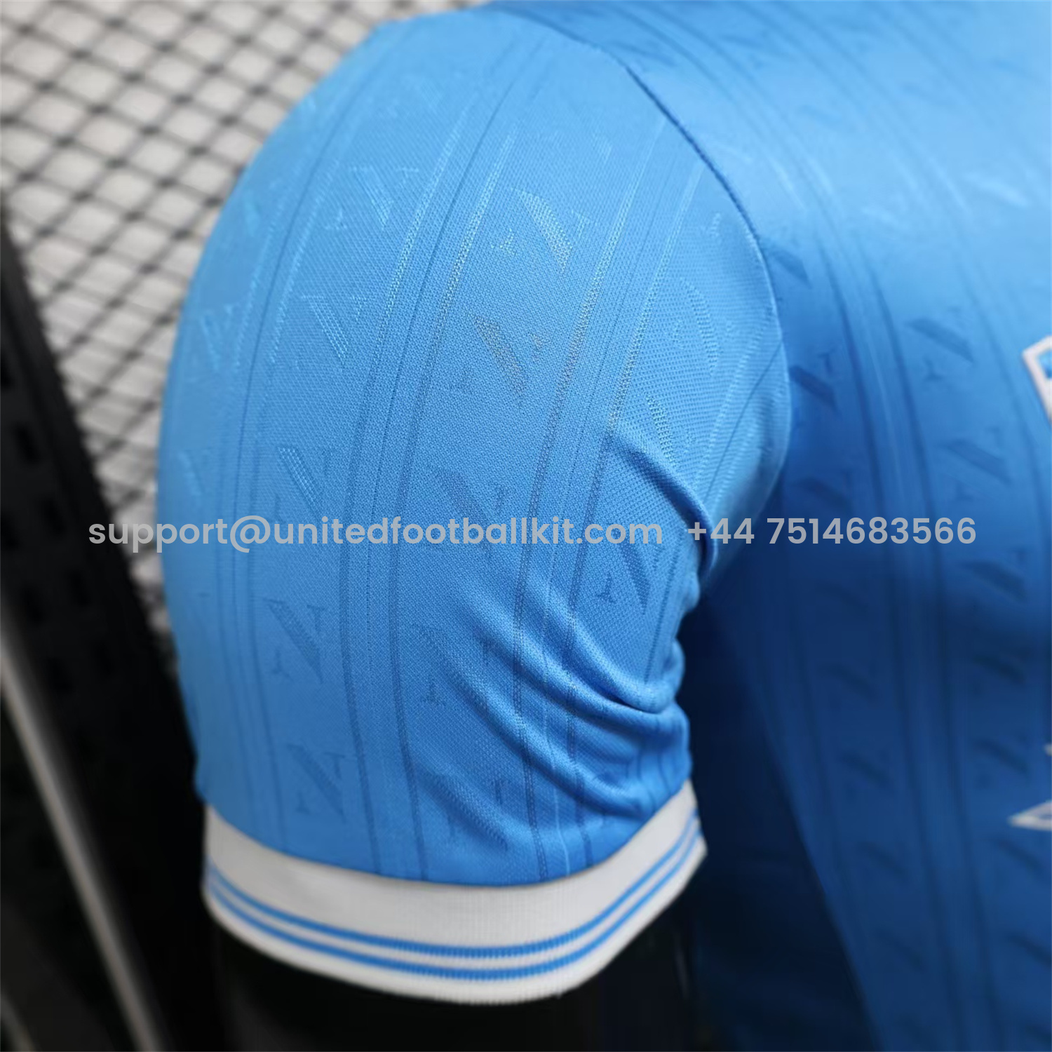 Unitedfootballkit.com | Napoli 25-26 Home Jersey - Player Version -Customize Name, Number and Patch | Worldwide Shipping