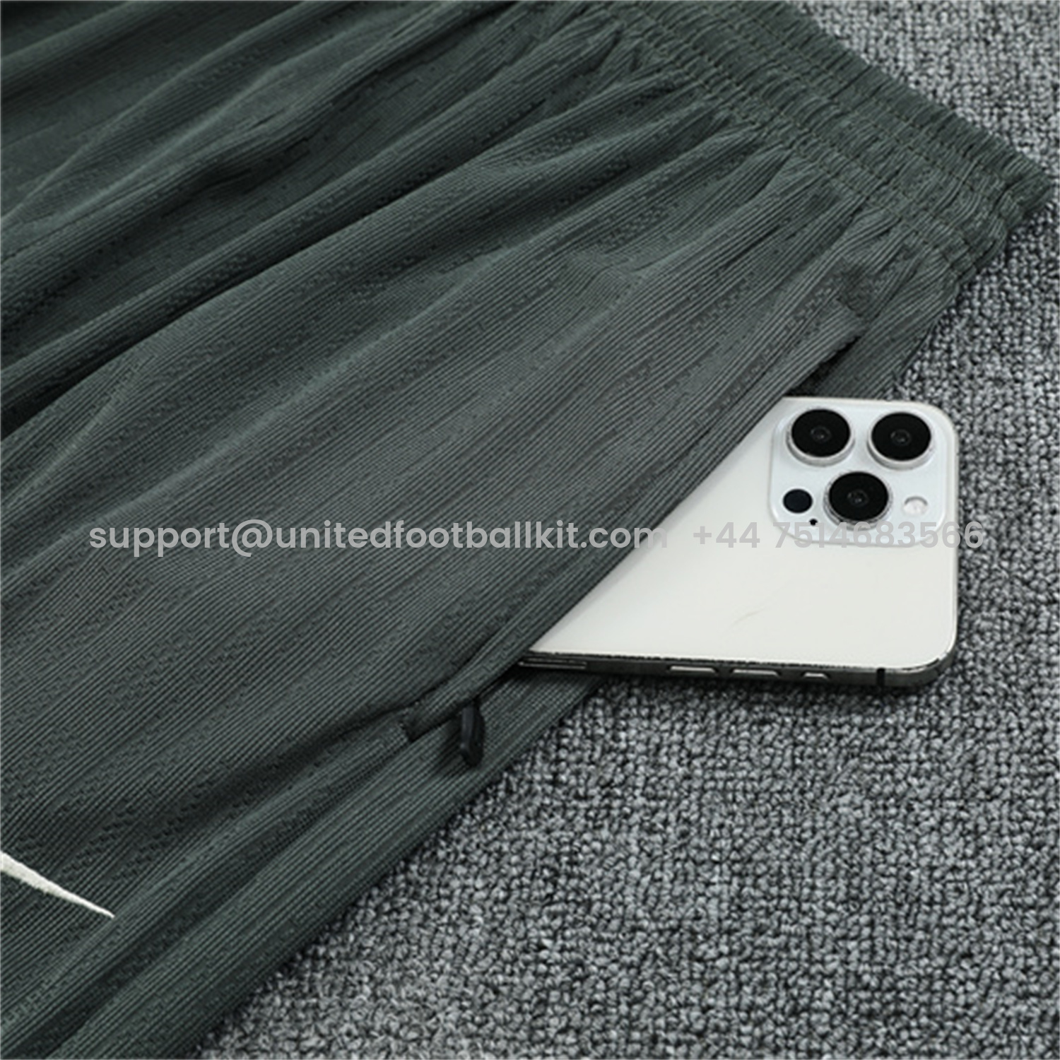 Unitedfootballkit.com | C.H.E.L.S.E.A 25-26 Long Sleeves Training Set - Army Green Top & Army Green Shorts -Customize Name, Number and Patch | Worldwide Shipping