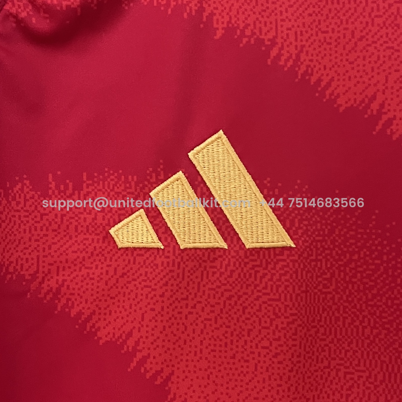 Unitedfootballkit.com | Spain 2024 Home Stadium Jersey - Fans Version -Customize Name, Number and Patch | Worldwide Shipping