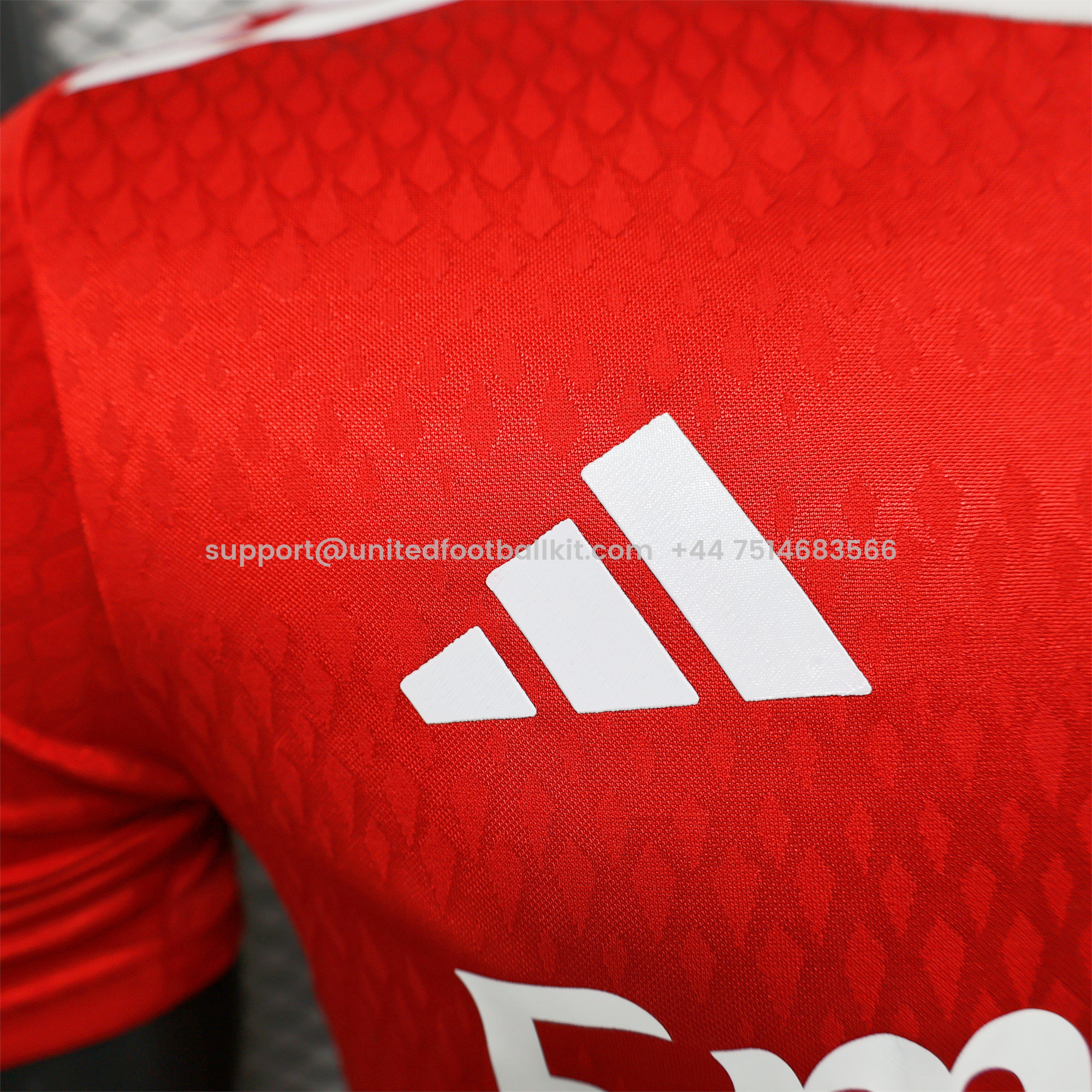 Unitedfootballkit.com | Arsenal 24-25 Red Special Edition Jersey - Player Version -Customize Name, Number and Patch | Worldwide Shipping