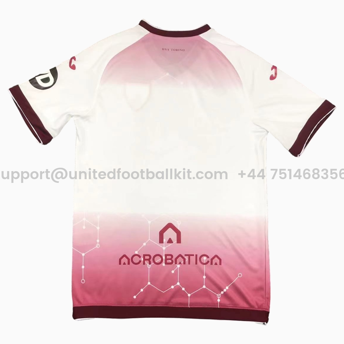 Unitedfootballkit.com | Torino 24-25 Pre-Season Away Jersey - Fans Version -Customize Name, Number and Patch | Worldwide Shipping