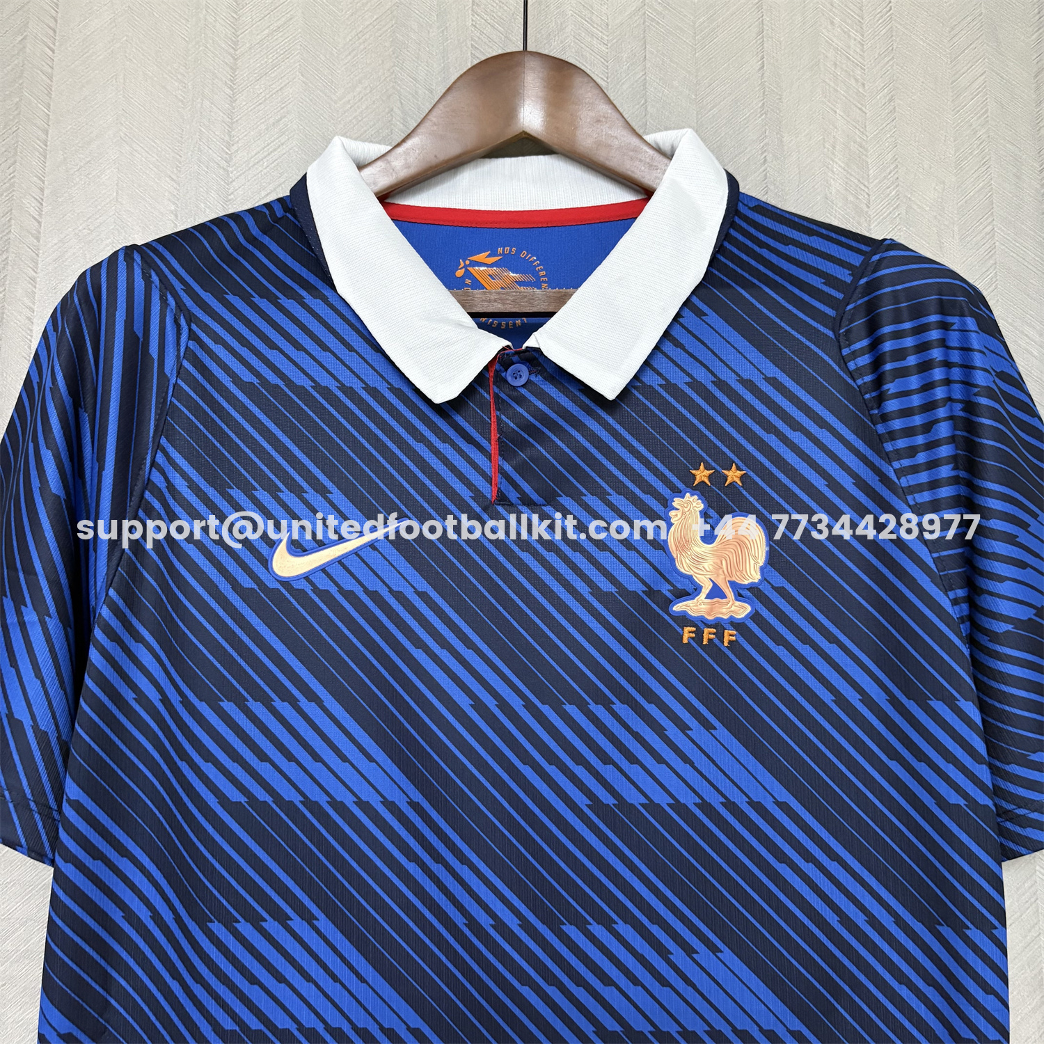 Unitedfootballkit.com | France 2026 Home Jersey - Fans Version -Customize Name, Number and Patch | Worldwide Shipping