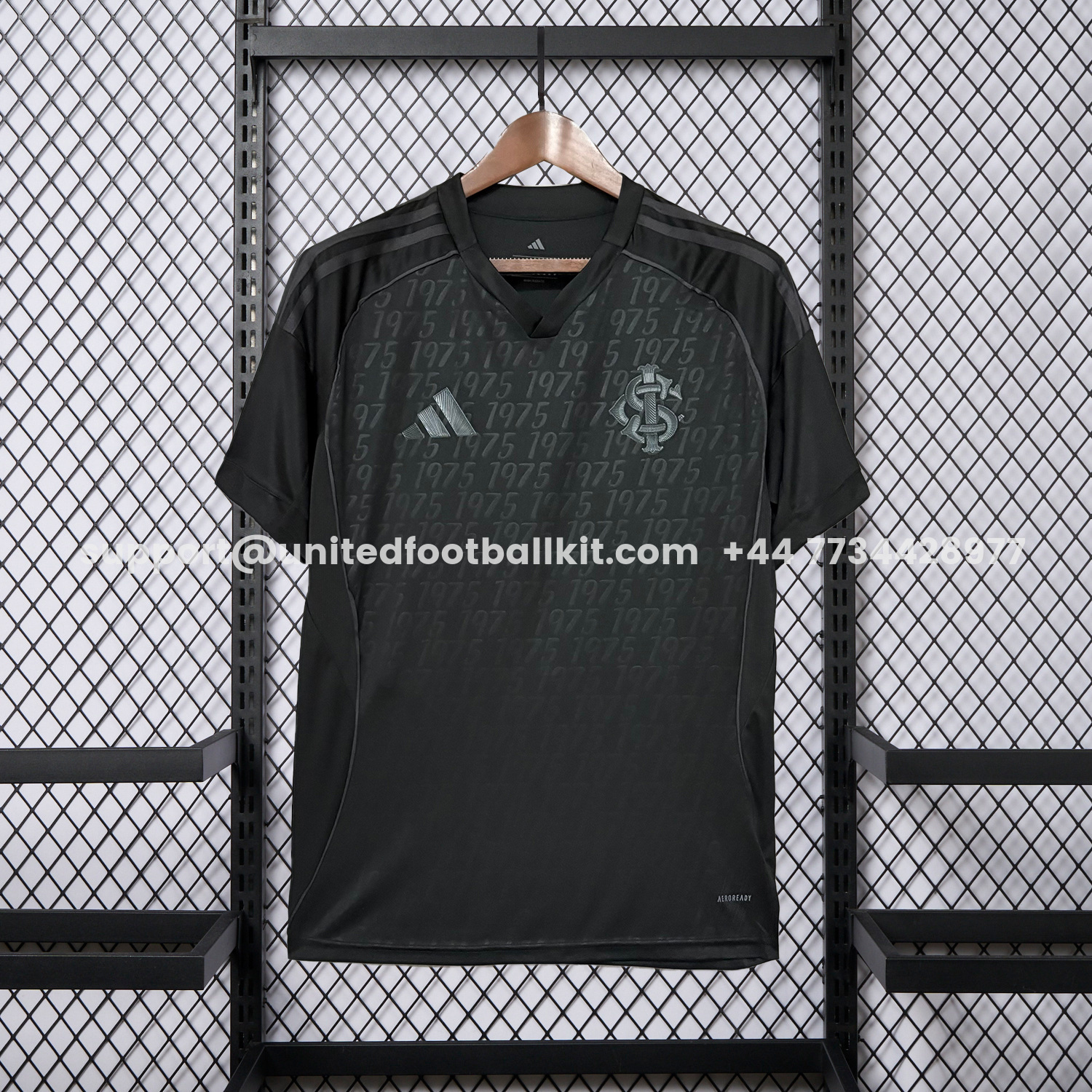 Unitedfootballkit.com | SC Internacional 25-26 Black Unsponsored Special Jersey - Fans Version -Customize Name, Number and Patch | Worldwide Shipping