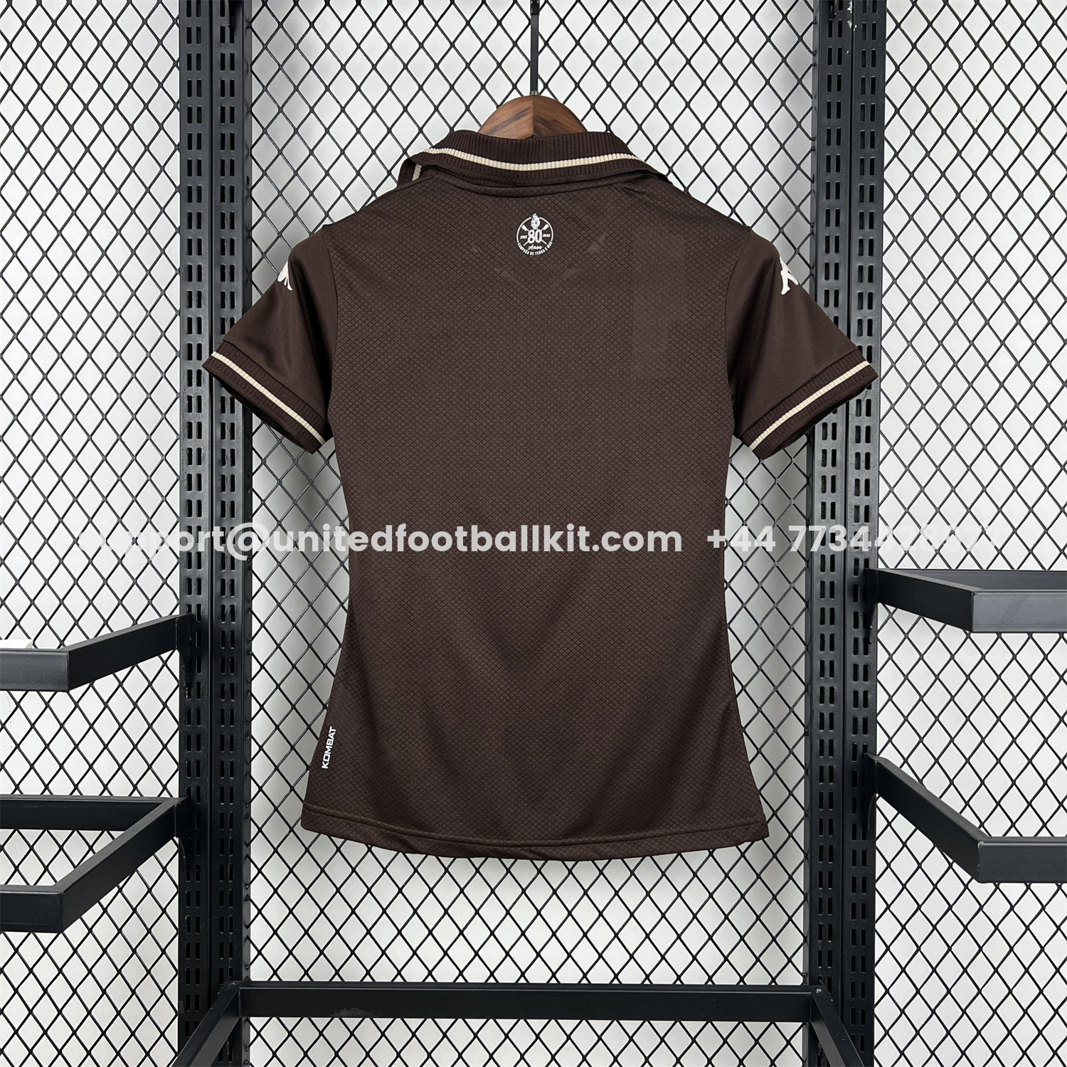 Unitedfootballkit.com | Women's Vasco da Gama 25-26 Third Brown Jersey -Customize Name, Number and Patch | Worldwide Shipping