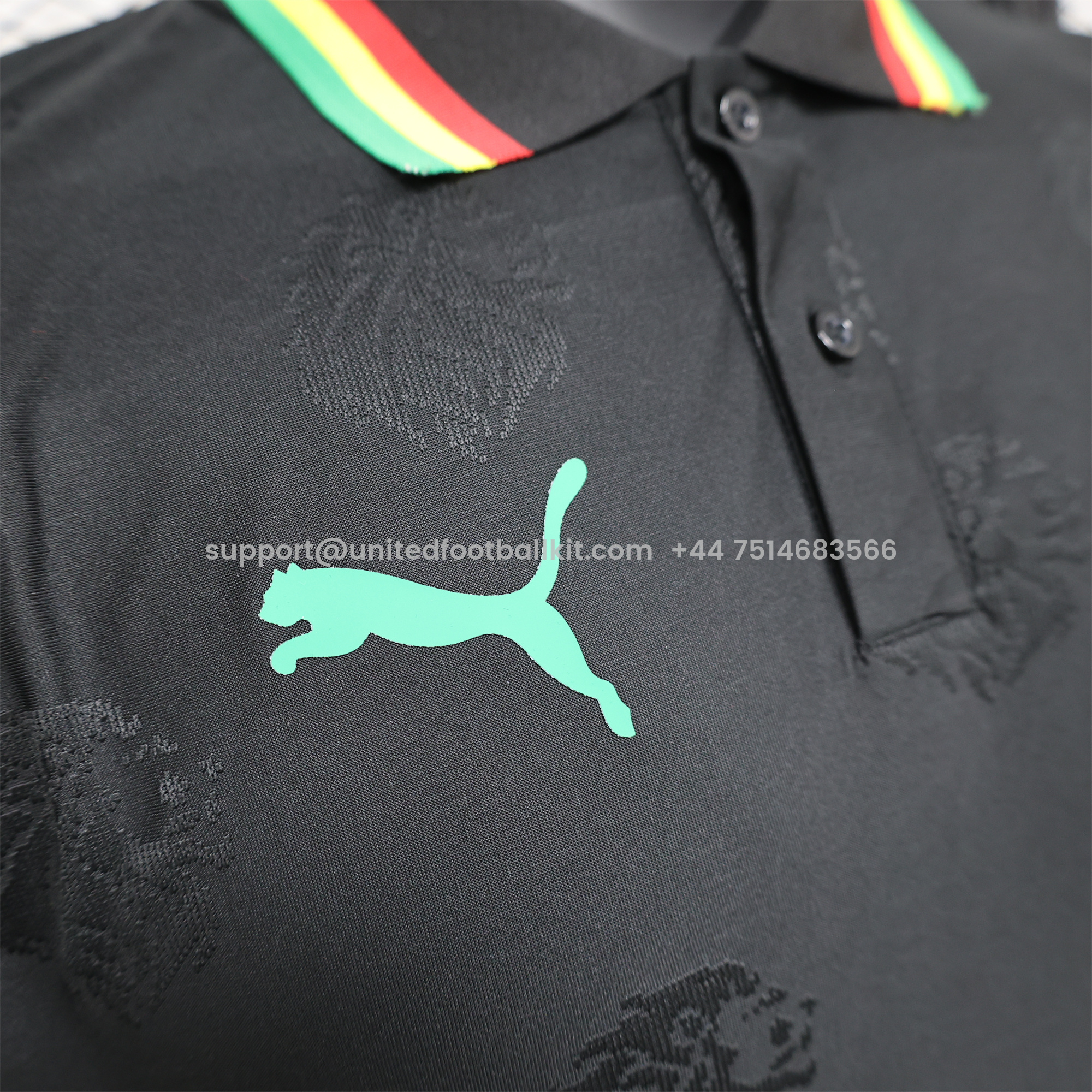 Unitedfootballkit.com | Senegal 2024 Black Special Edition Jersey - Player Version -Customize Name, Number and Patch | Worldwide Shipping