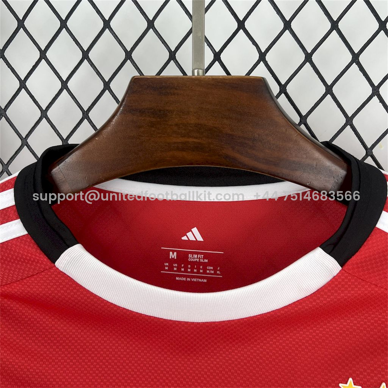 Unitedfootballkit.com | Benfica 25-26 Home Long Sleeves Jersey - Fans Version -Customize Name, Number and Patch | Worldwide Shipping