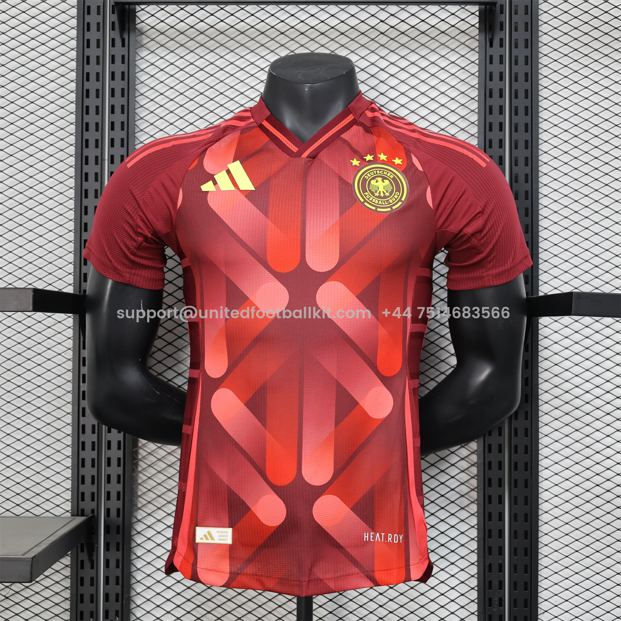 Unitedfootballkit.com | Germany 2025 Away Jersey (Informal-release Version) - Player Version -Customize Name, Number and Patch | Worldwide Shipping