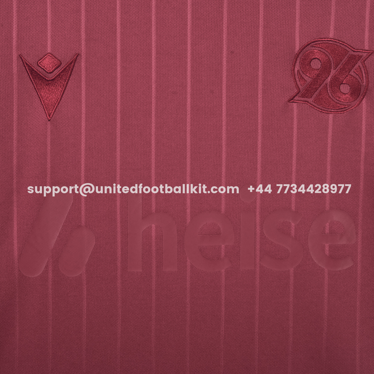 Unitedfootballkit.com | Hannover 96 25-26 130th Anniversary Jersey - Fans Version -Customize Name, Number and Patch | Worldwide Shipping