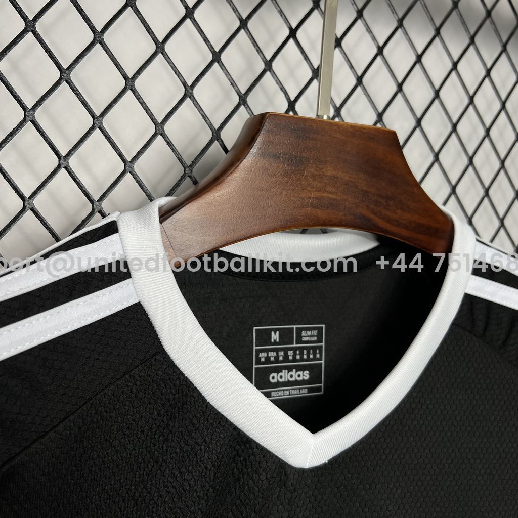 Unitedfootballkit.com | AS Roma 24-25 Third Goalkeeper Black Jersey - Fans Version -Customize Name, Number and Patch | Worldwide Shipping