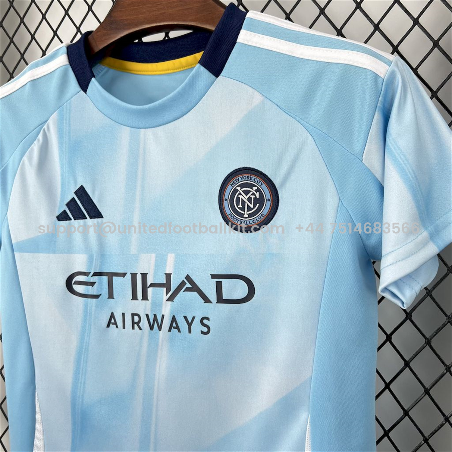 Unitedfootballkit.com | New York City 2025 Home Kids Kit -Customize Name, Number and Patch | Worldwide Shipping