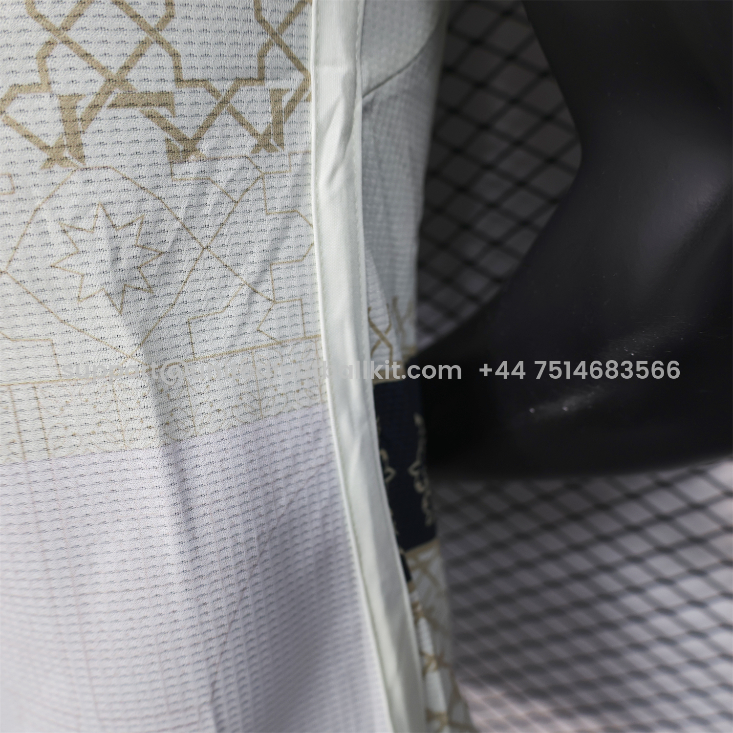 Unitedfootballkit.com | Algeria 25-26 Light Yellow with Black Classical Pattern Jersey - Player Version -Customize Name, Number and Patch | Worldwide Shipping