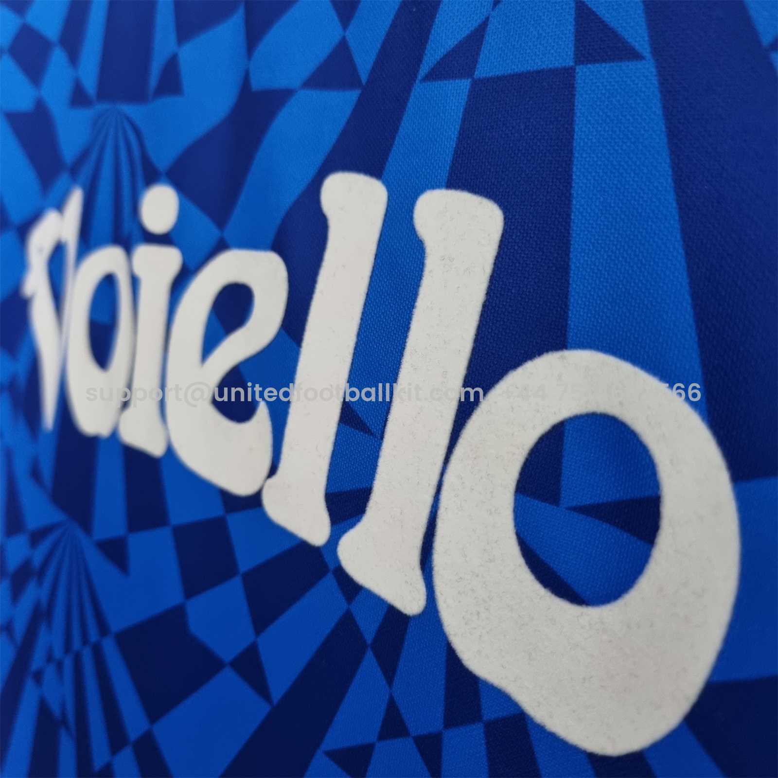 Unitedfootballkit.com | Retro Napoli 1991-93 Home Stadium Jersey -Customize Name, Number and Patch | Worldwide Shipping