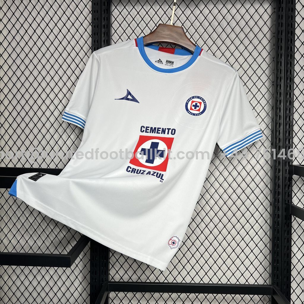 Unitedfootballkit.com | Cruz Azul 24-25 Away Jersey - Fans Version -Customize Name, Number and Patch | Worldwide Shipping