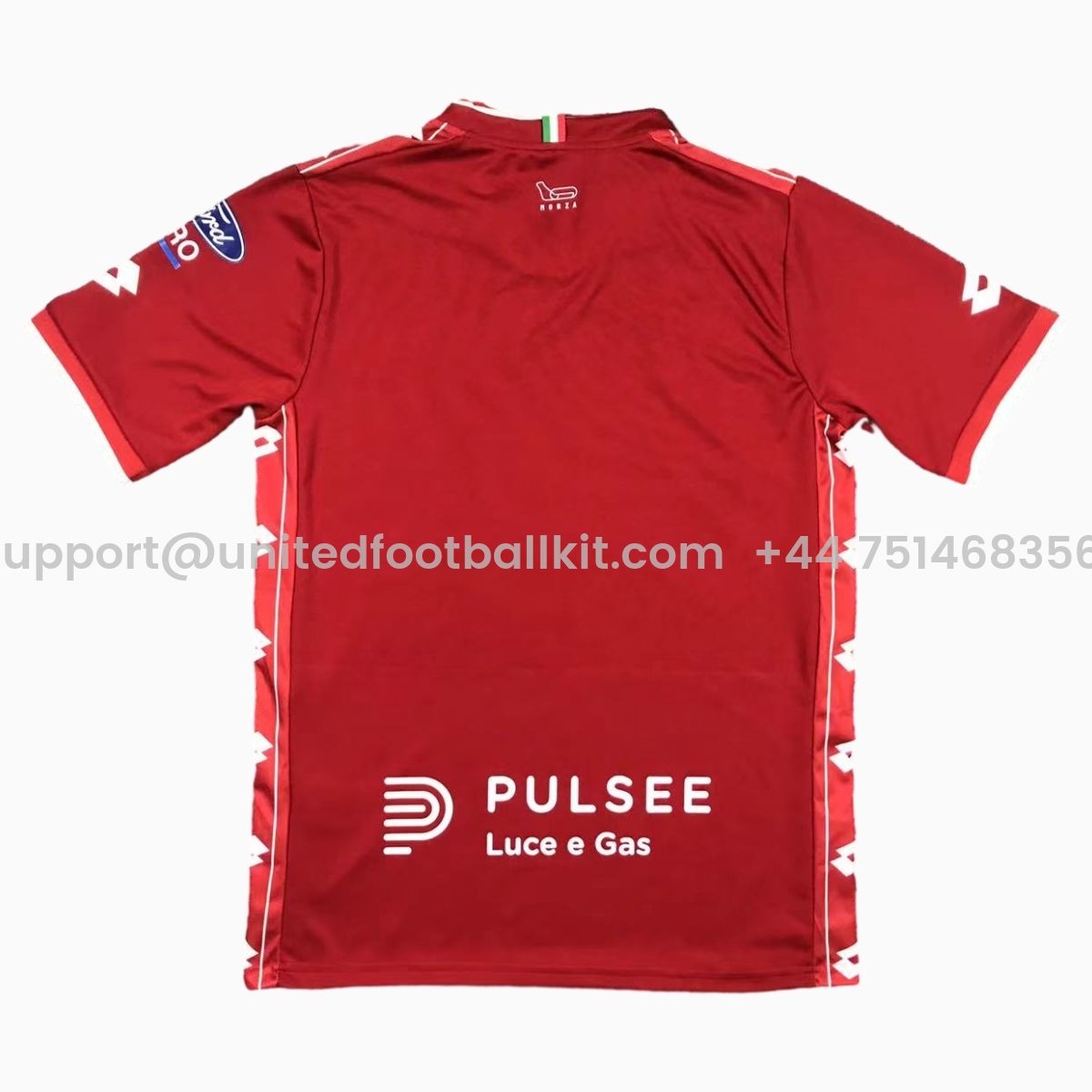 Unitedfootballkit.com | Monza 24-25 Home Jersey - Fans Version -Customize Name, Number and Patch | Worldwide Shipping