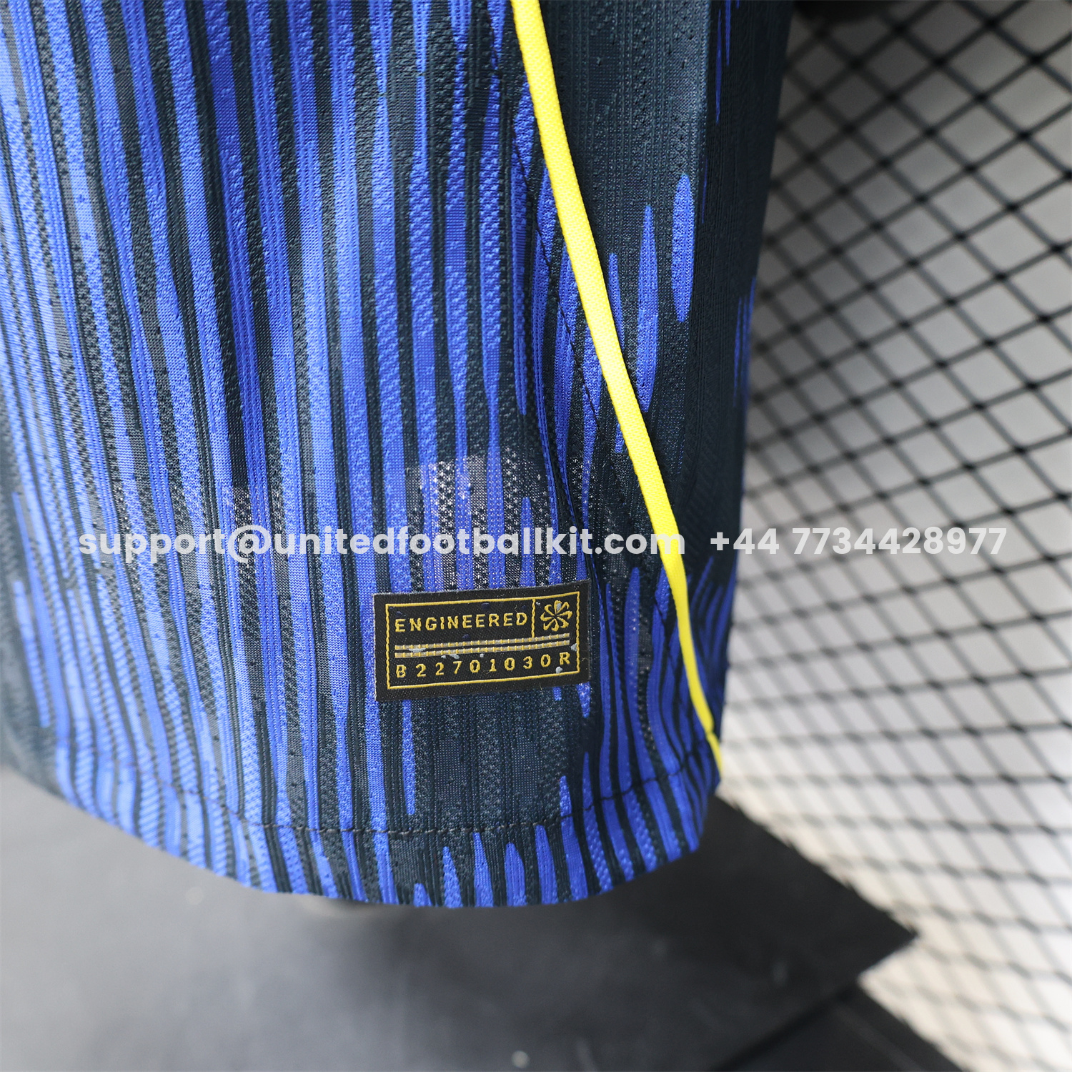 Unitedfootballkit.com | Brazil 2026 Away Blue Jersey - Player Version -Customize Name, Number and Patch | Worldwide Shipping