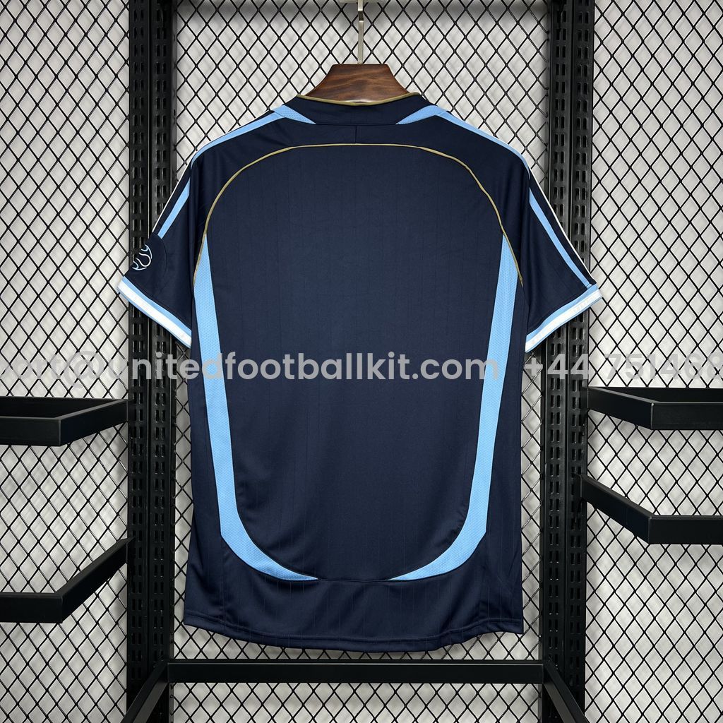 Unitedfootballkit.com | Retro Argentina 2006 Away Stadium Jersey -Customize Name, Number and Patch | Worldwide Shipping