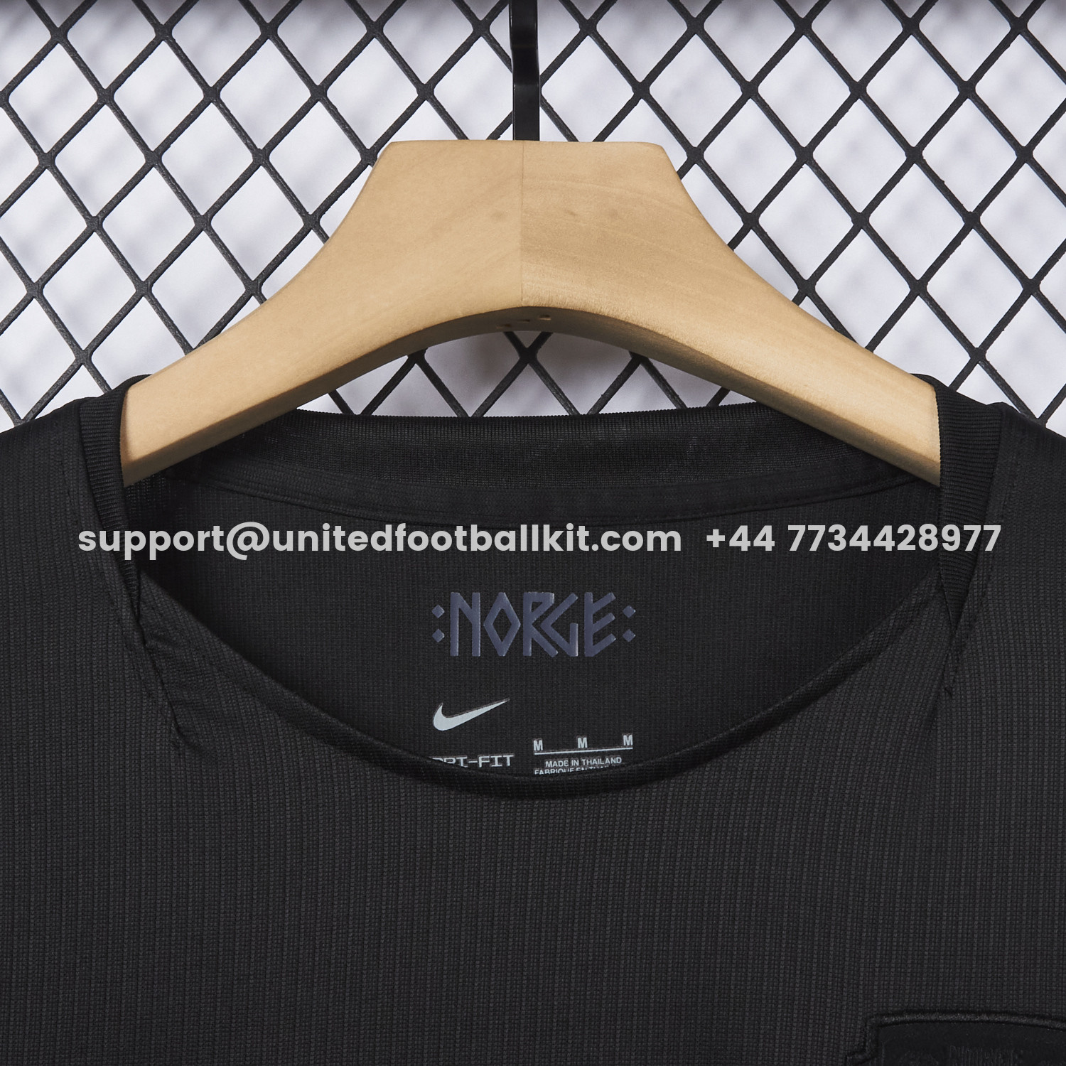 Unitedfootballkit.com | Norway 2026 Away Black Jersey - Fans Version -Customize Name, Number and Patch | Worldwide Shipping