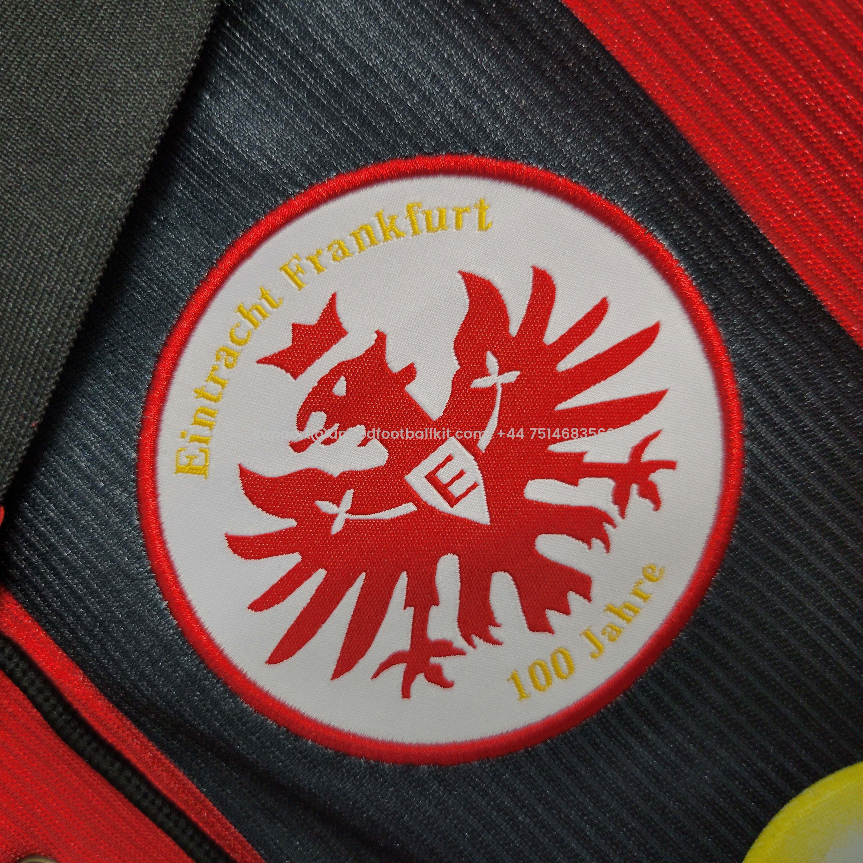 Unitedfootballkit.com | Retro Frankfurt 1998-00 Home Stadium Jersey -Customize Name, Number and Patch | Worldwide Shipping